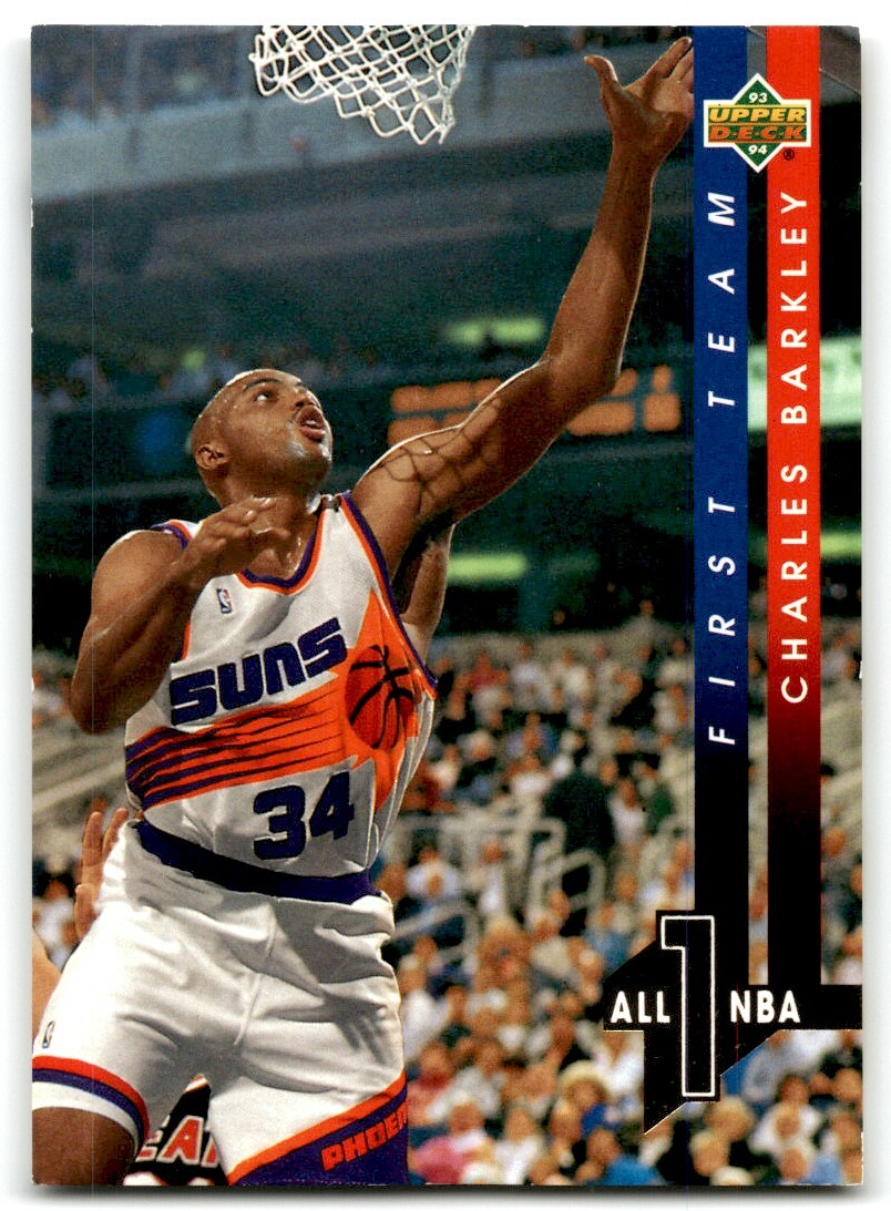 1993-94 UPPER DECK ALL-NBA CHARLES BARKLEY PHOENIX SUNS #AN1