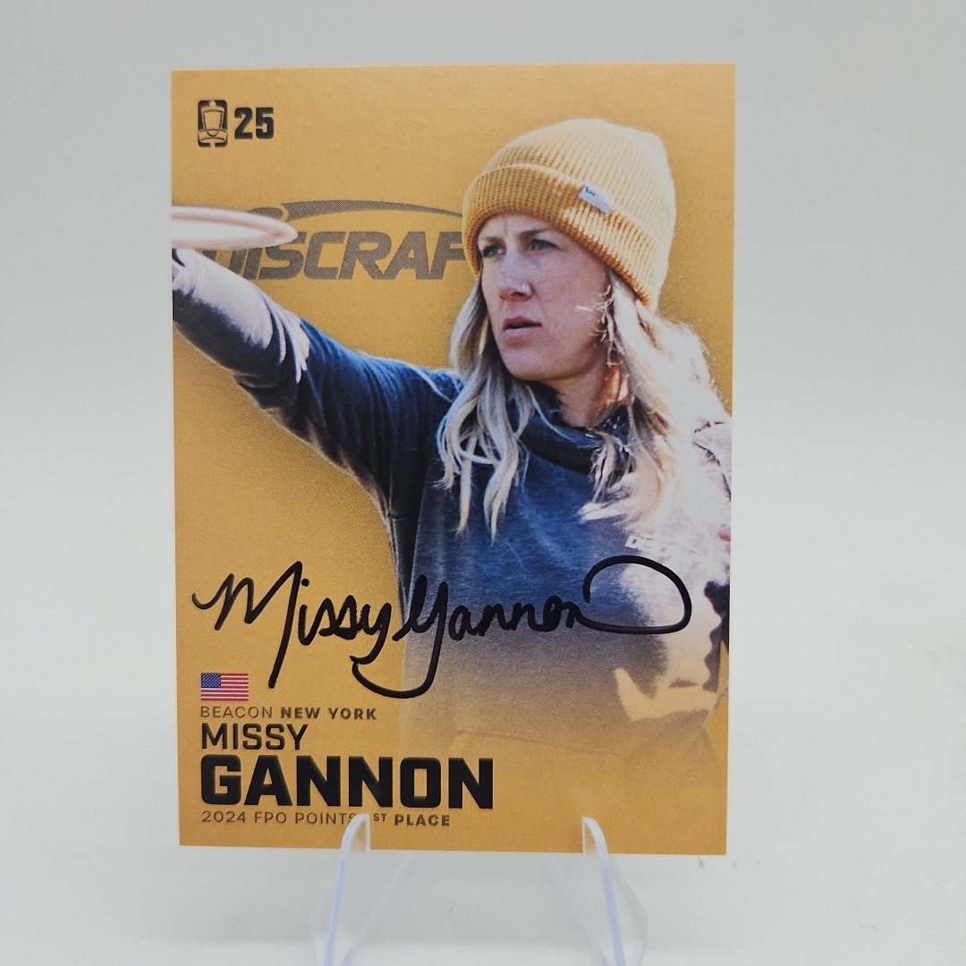 2025 DGPT FPO #1 Missy Gannon – Discraft Autograph