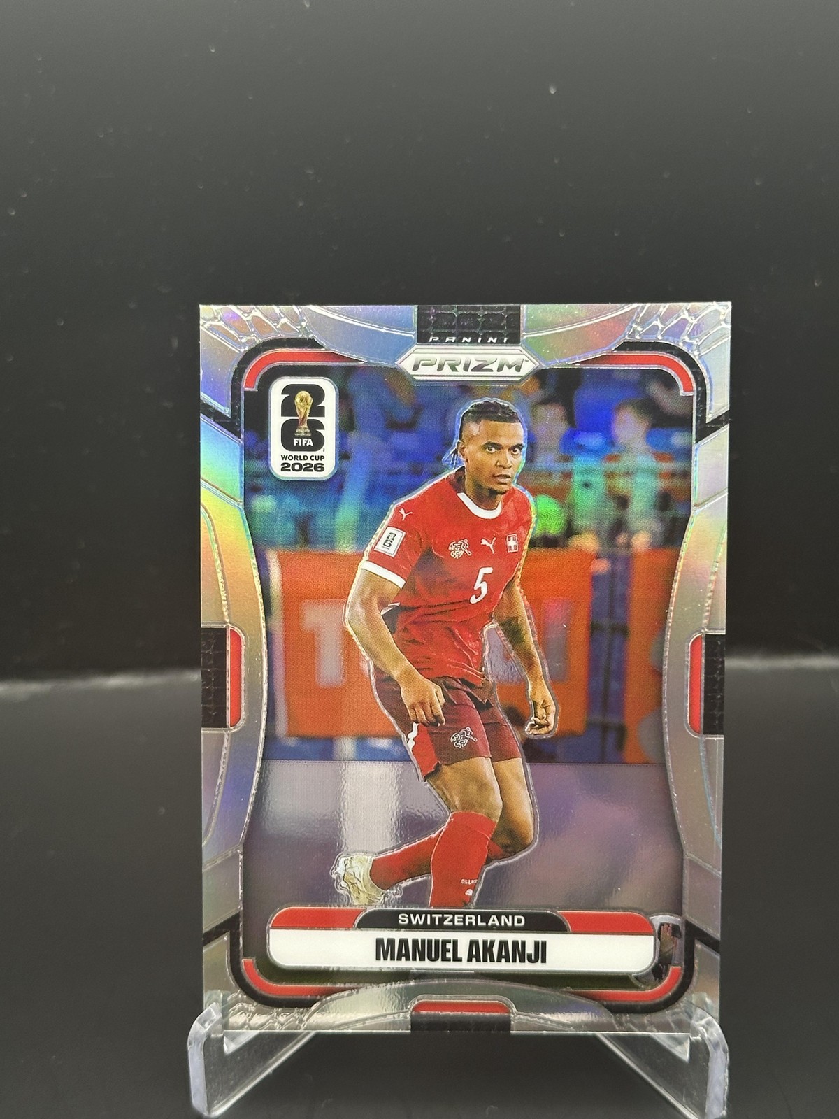2026 Panini Prizm FIFA World Cup #417 Manuel Akanji Silver