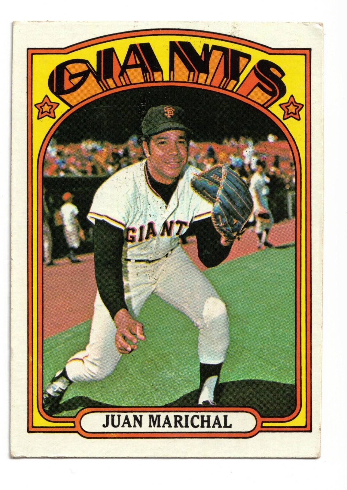 Topps 1972 Baseball Card Juan Marichal #567 San Francisco Giants Rare! EX