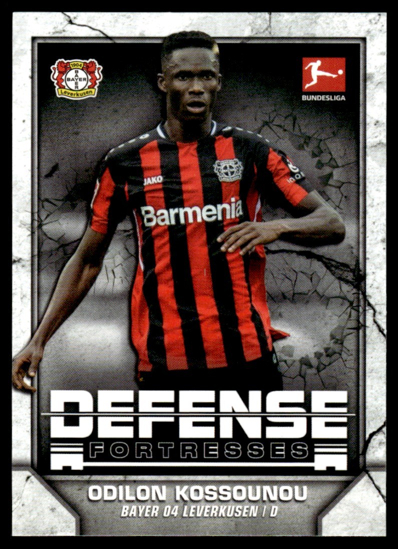 2021 Topps Bundesliga Defense Fortresses Odilon Kossounou #DFOK 19982