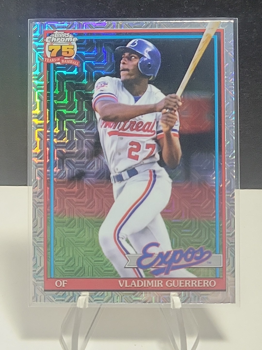 2026 Topps Series 1 – 1991 Topps Vladimir Guerrero #91C-9 Mojo Refractor