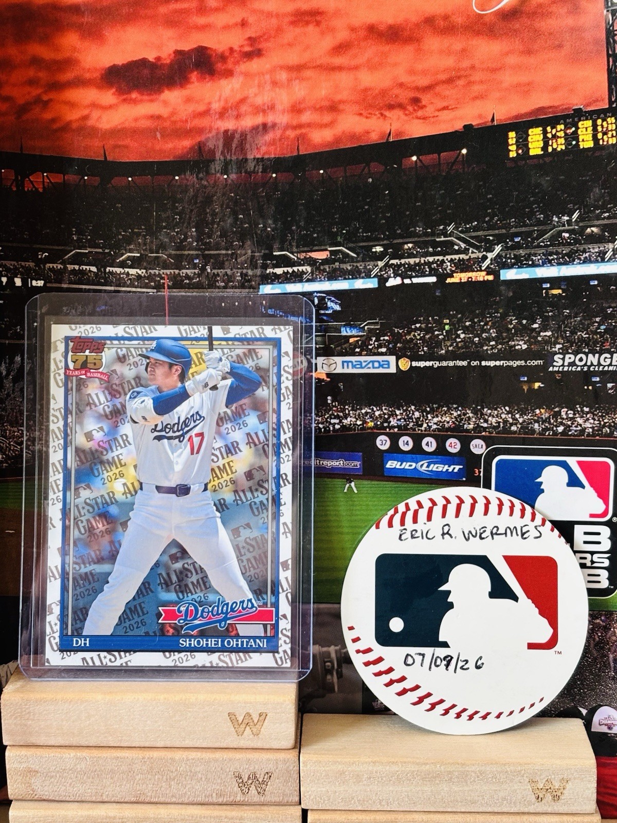 2026 Topps Series 2 Shohei Ohtani All-Star Game Parallel #9182-1 Dodgers
