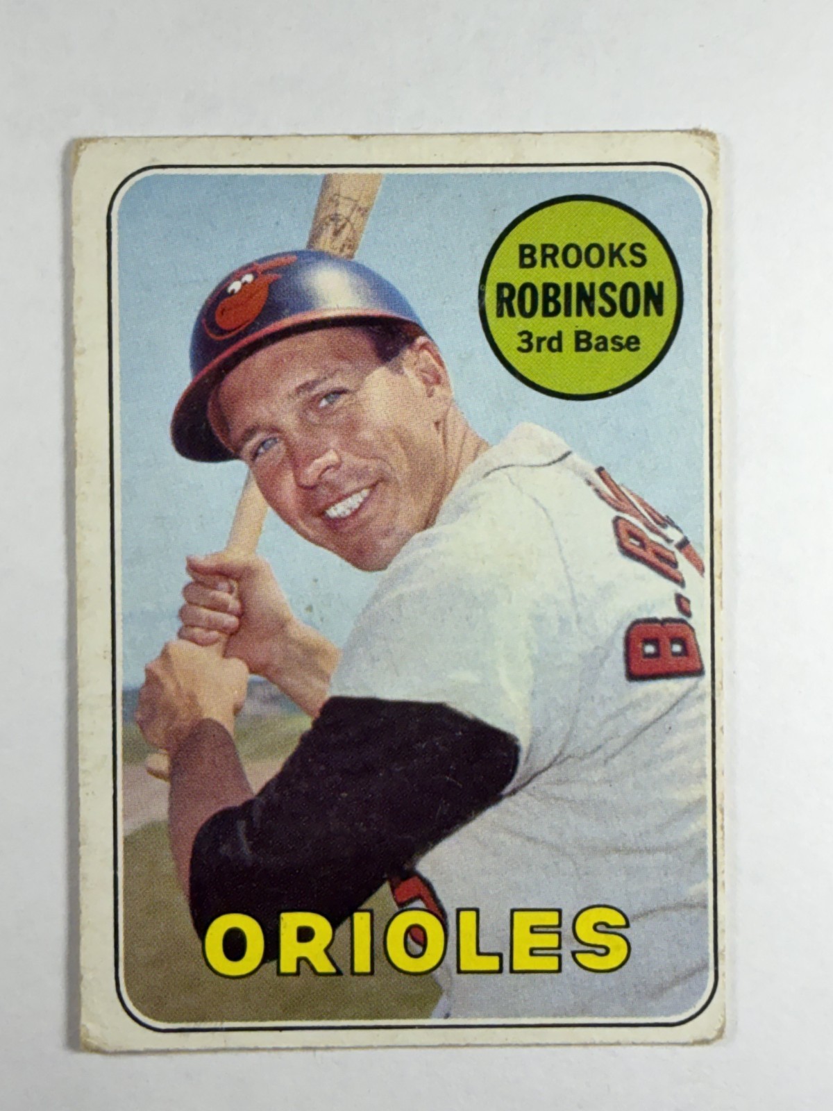 Brooks Robinson 1969 Topps High # 550