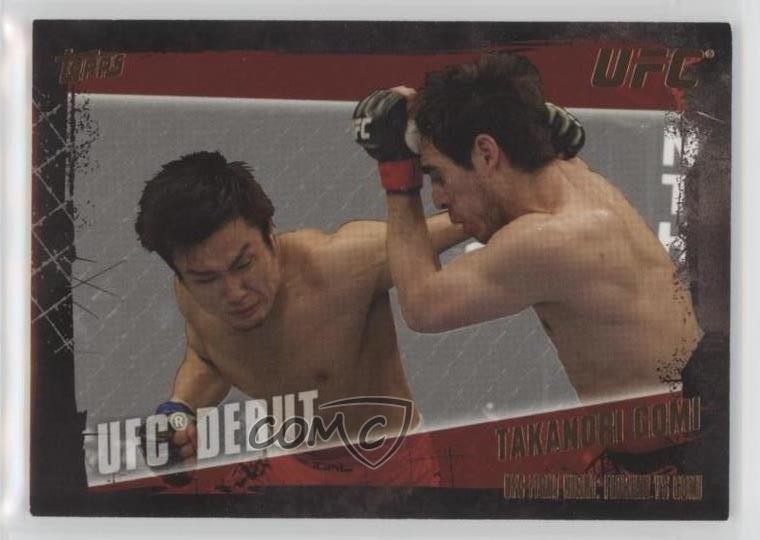 2010 Topps UFC Series 4 Bronze 78/88 Takanori Gomi #166 Rookie RC 4mt