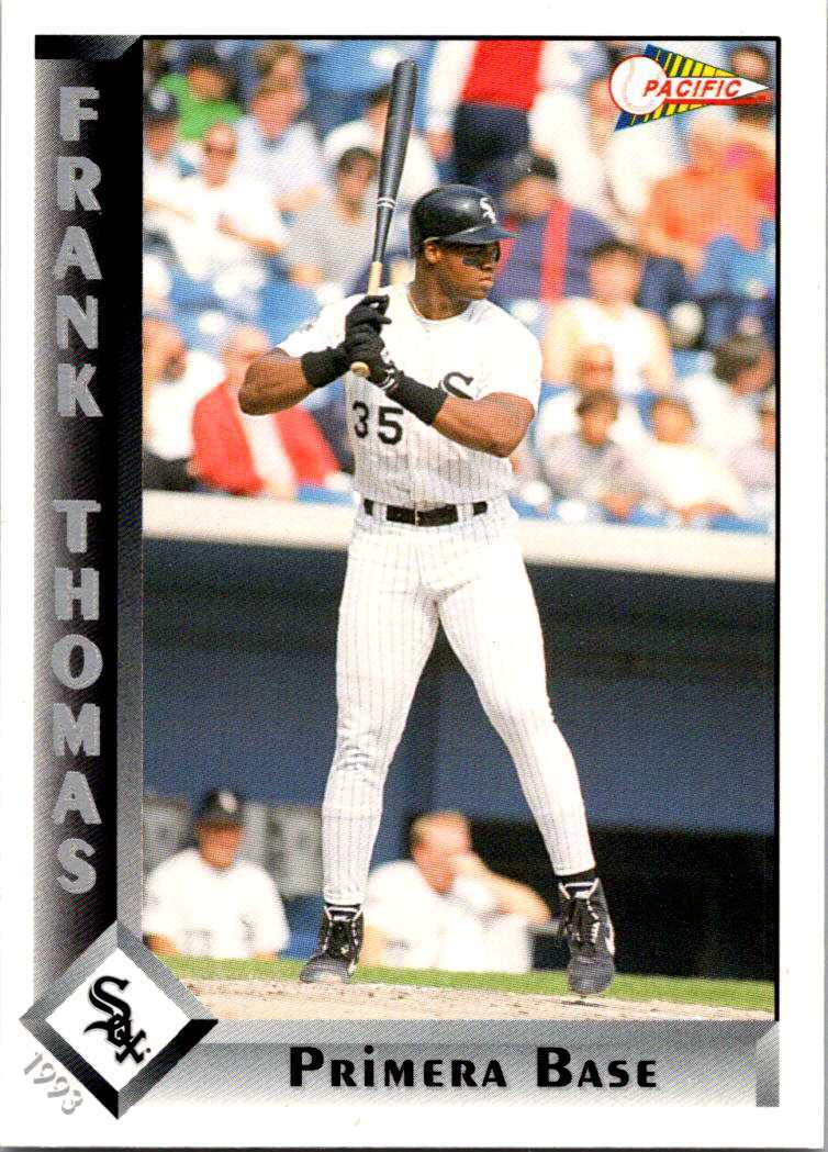 1993 Pacific Spanish #77 Frank Thomas 005637