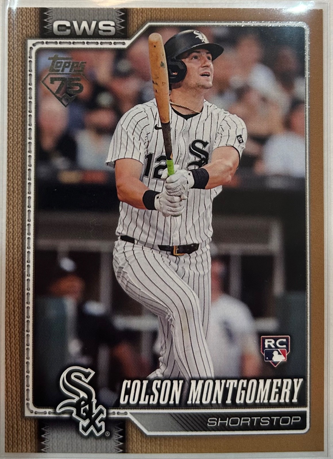 2026 Topps Series 1 – Colson Montgomery #157 Gold /2026 (RC)