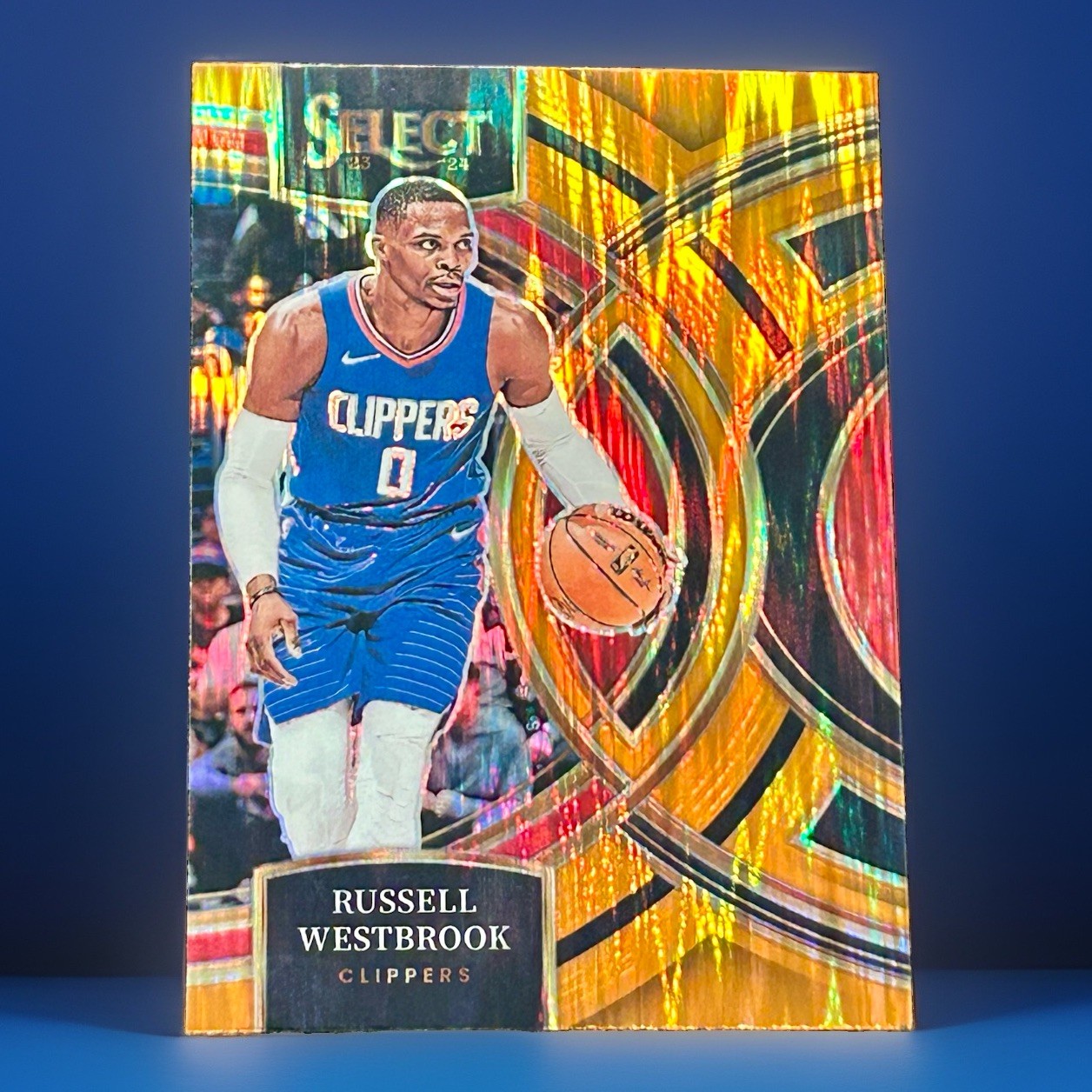 Russell Westbrook Premier Level Flash Prizm 2023-24 Panini Select #146
