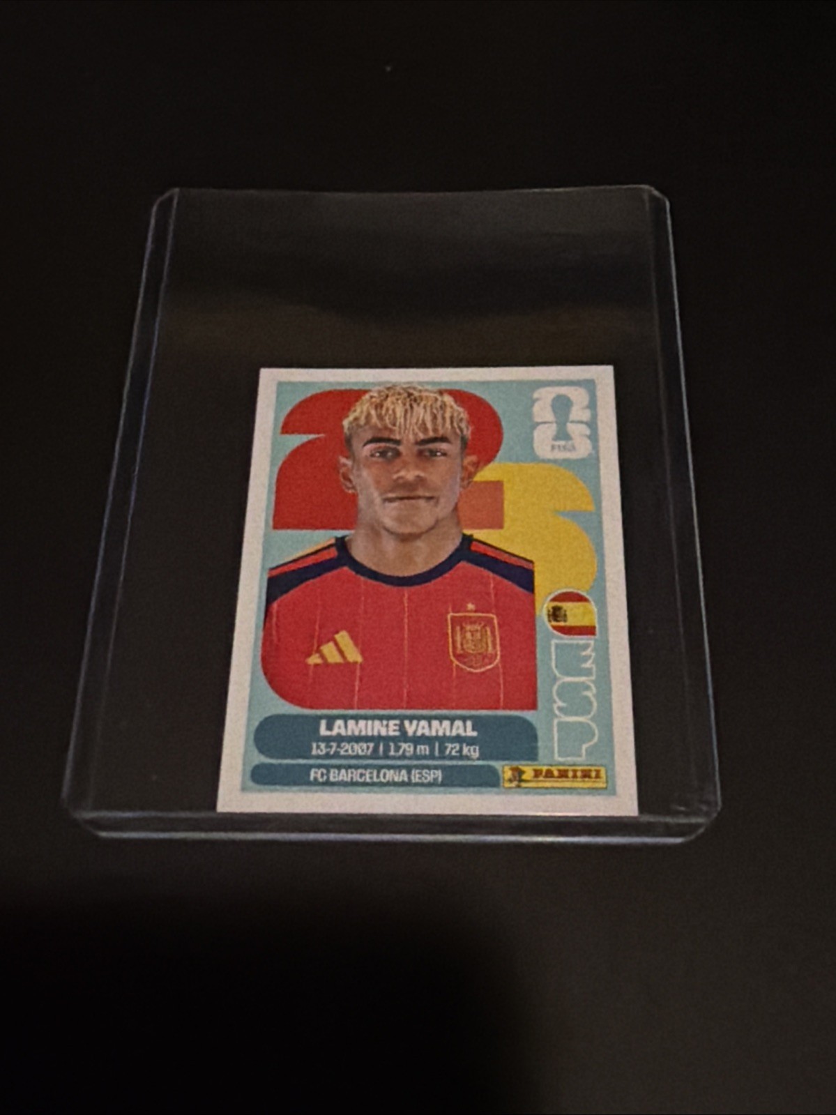 2026 Panini FIFA World Cup Sticker – Lamine Yamal – ESP 15