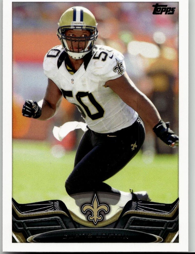 Curtis Lofton 2013 Topps Football New Orleans Saints