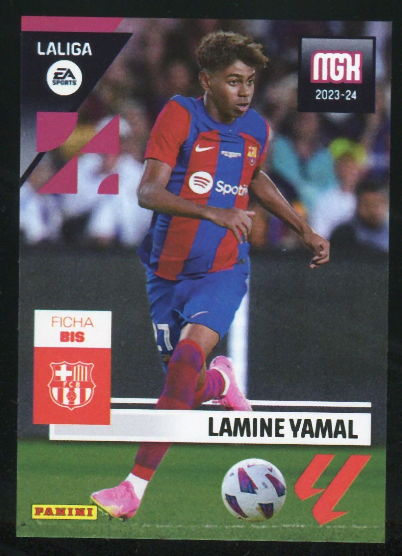 2023-24 Panini Megacracks La Liga EA Sports – Lamine Yamal #108 BIS (RC)