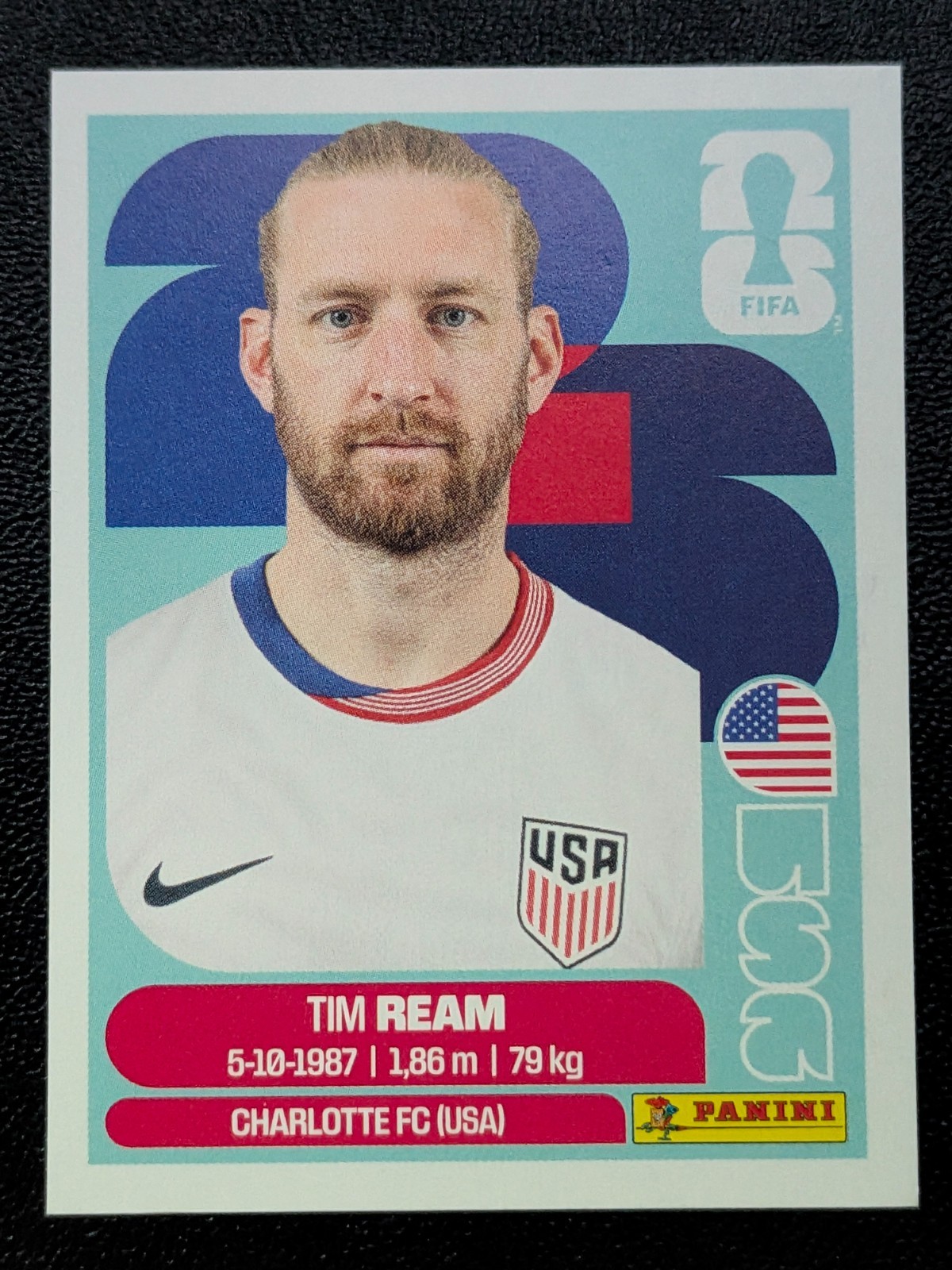 Panini FIFA World Cup 2026 Sticker USA4 Tim Ream – USA