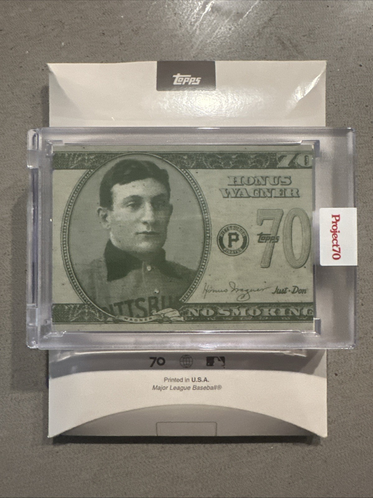 Honus Wagner Topps Project70 #665 by Don C Pittsburgh Pirates