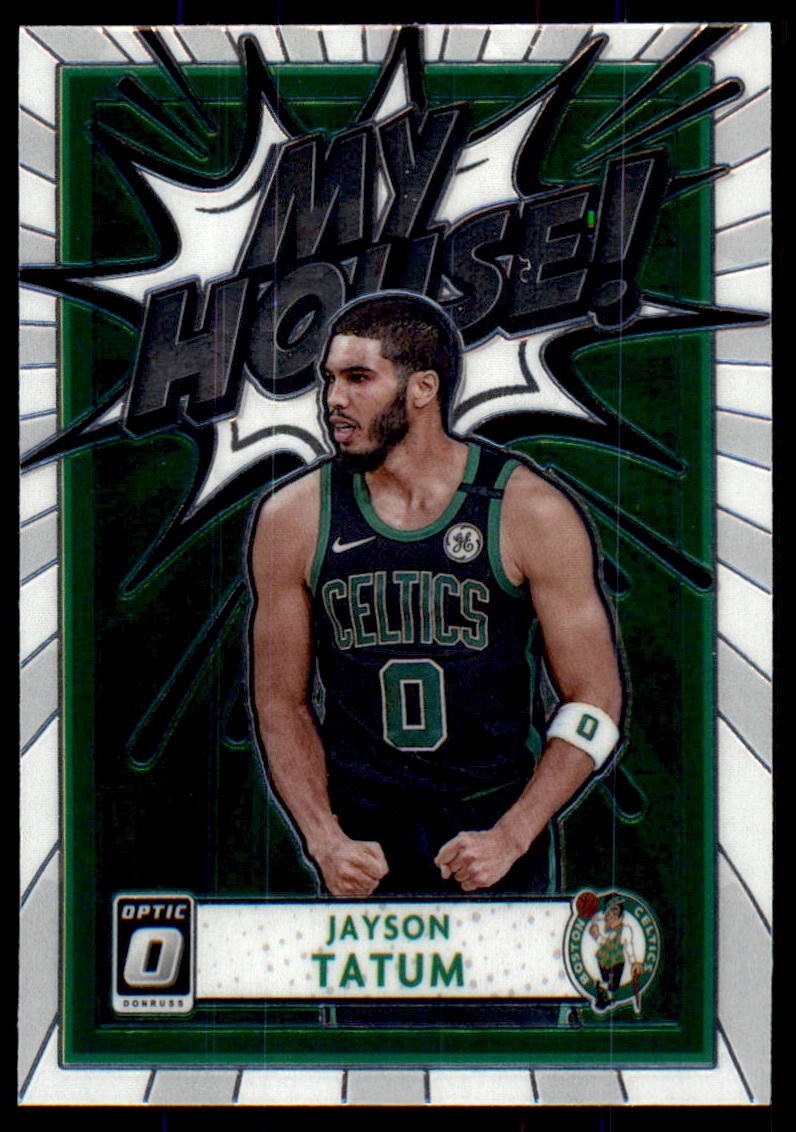 2020-21 Donruss Optic #1 Jayson Tatum My House