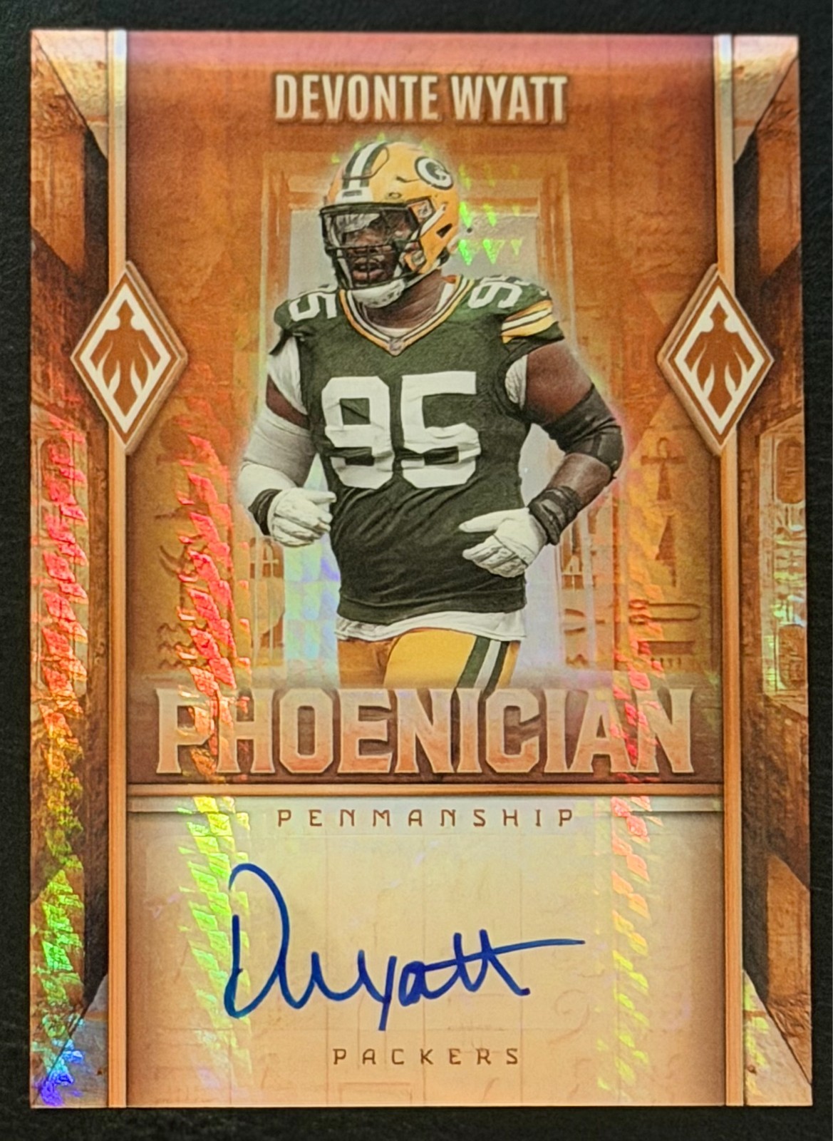 Devonte Wyatt 2025 Phoenix Phoenician Penmanship Auto 059/199 Packers SP
