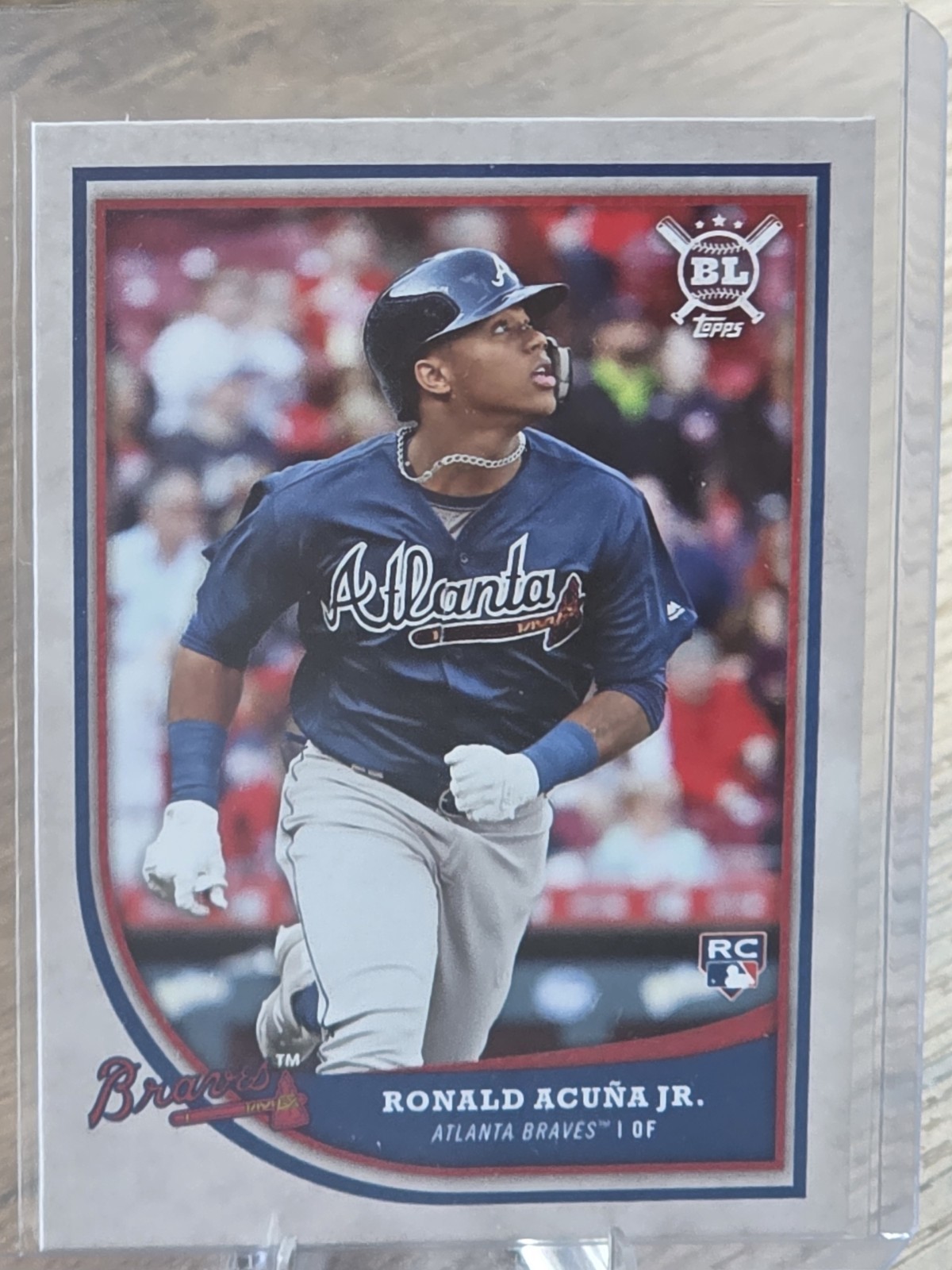 2018 Topps Big League Ronald Acuna Jr #369 Rookie RC