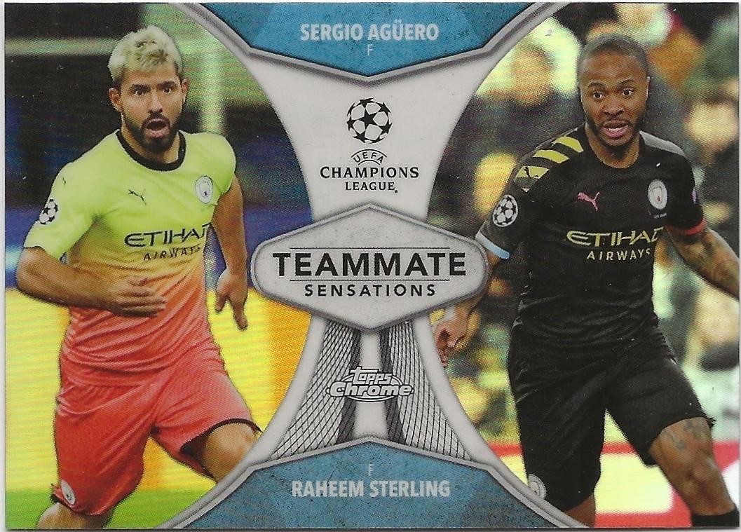 2019-20 Topps Chrome UEFA Champions League TEAMMATE SENSATIONS – YOU PICK/CHOOSE