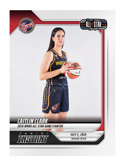 Caitlin Clark – 2026 Panini Instant WNBA #206 Indiana Fever PRESALE