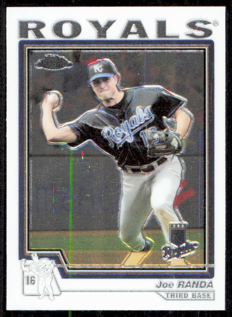 2004 Topps Chrome #298 Joe Randa Kansas City Royals