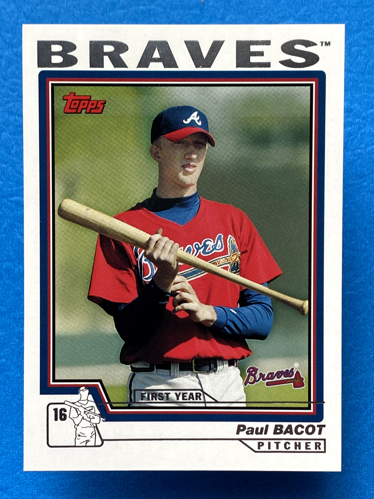 Paul Bacot 2004 Topps Traded & Rookies #T172 Atlanta Braves