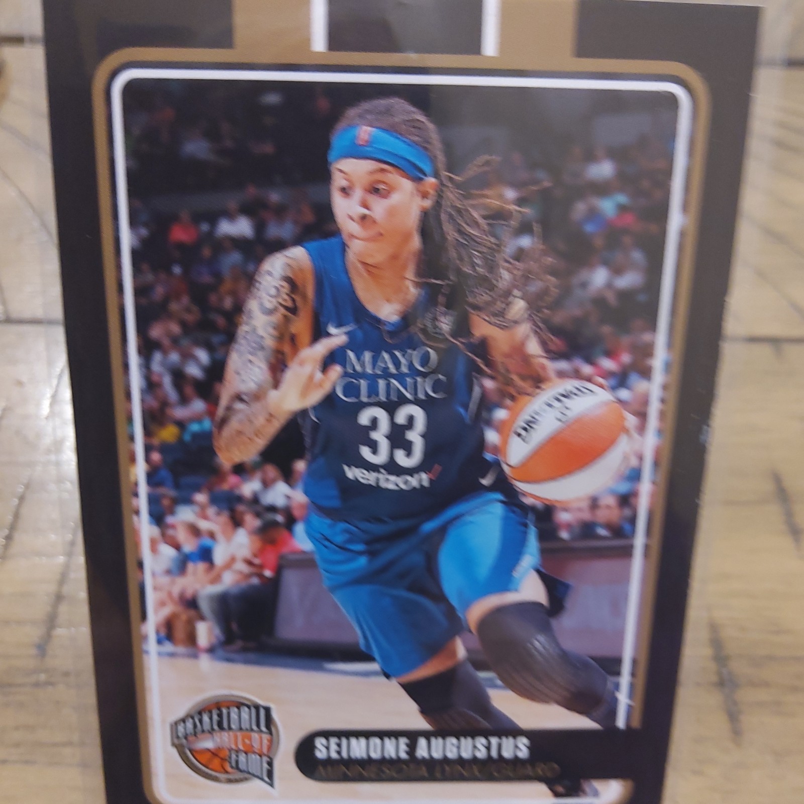 Panini Seimone Augustus Minnesota Lynx 2024-25 Hall of Fame Insert #HOF7 WNBA