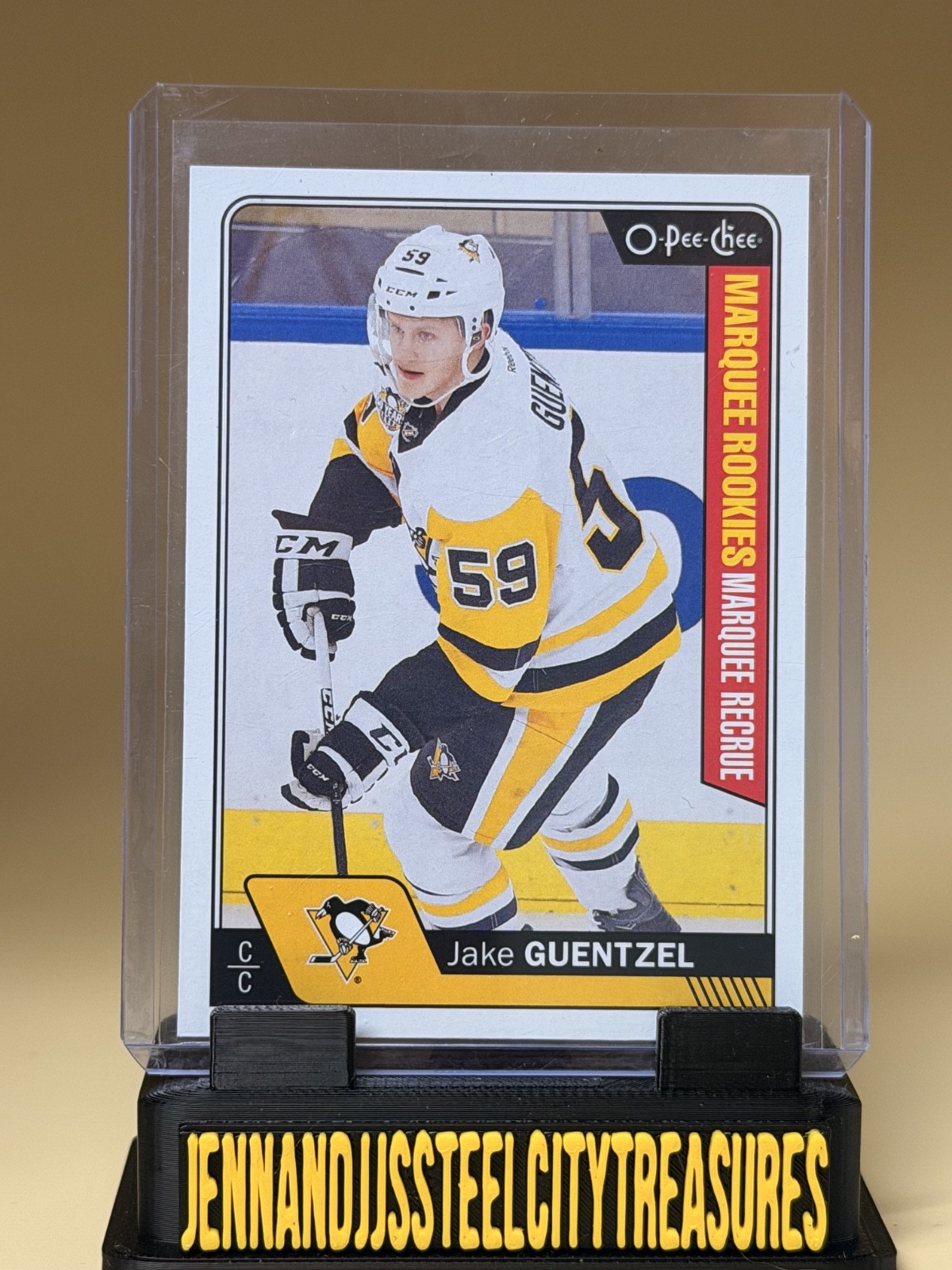 2016-17 O-Pee-Chee Jake Guentzel Marquee Rookie 675 Penguins