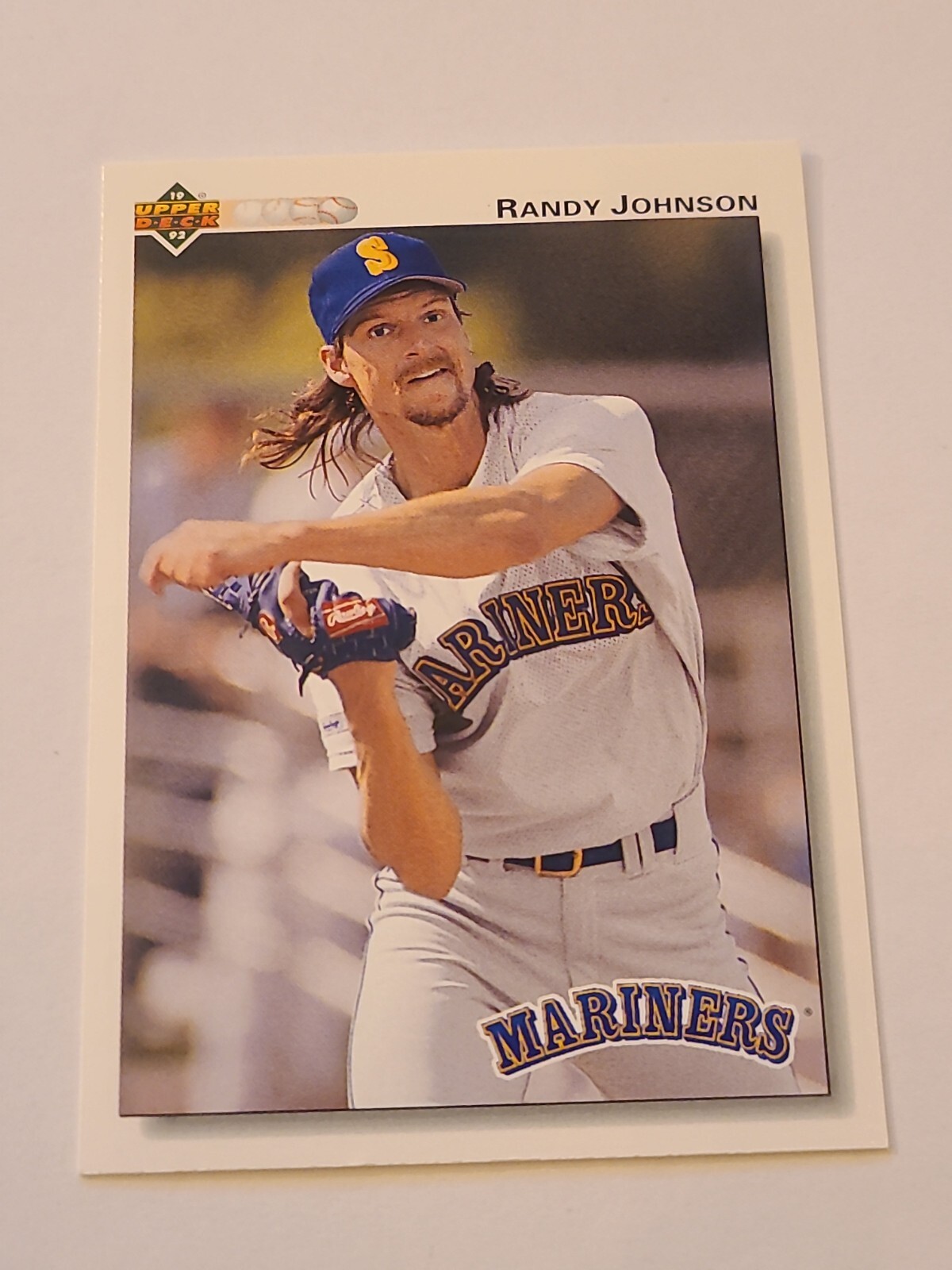1992 Upper Deck – SEATTLE MARINERS RANDY JOHNSON – NR-MINT – #164