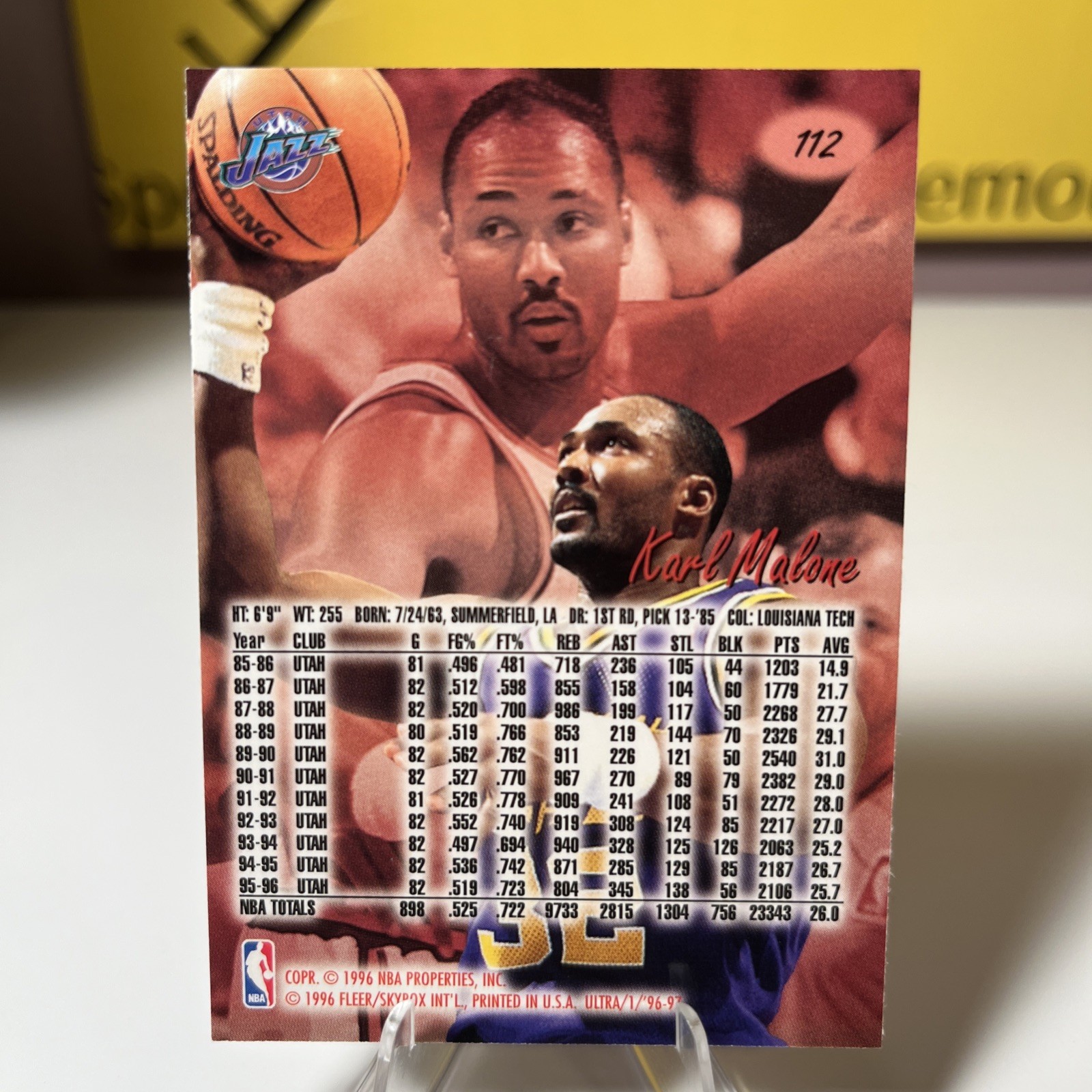 1996-97 Fleer Ultra – Karl Malone #112