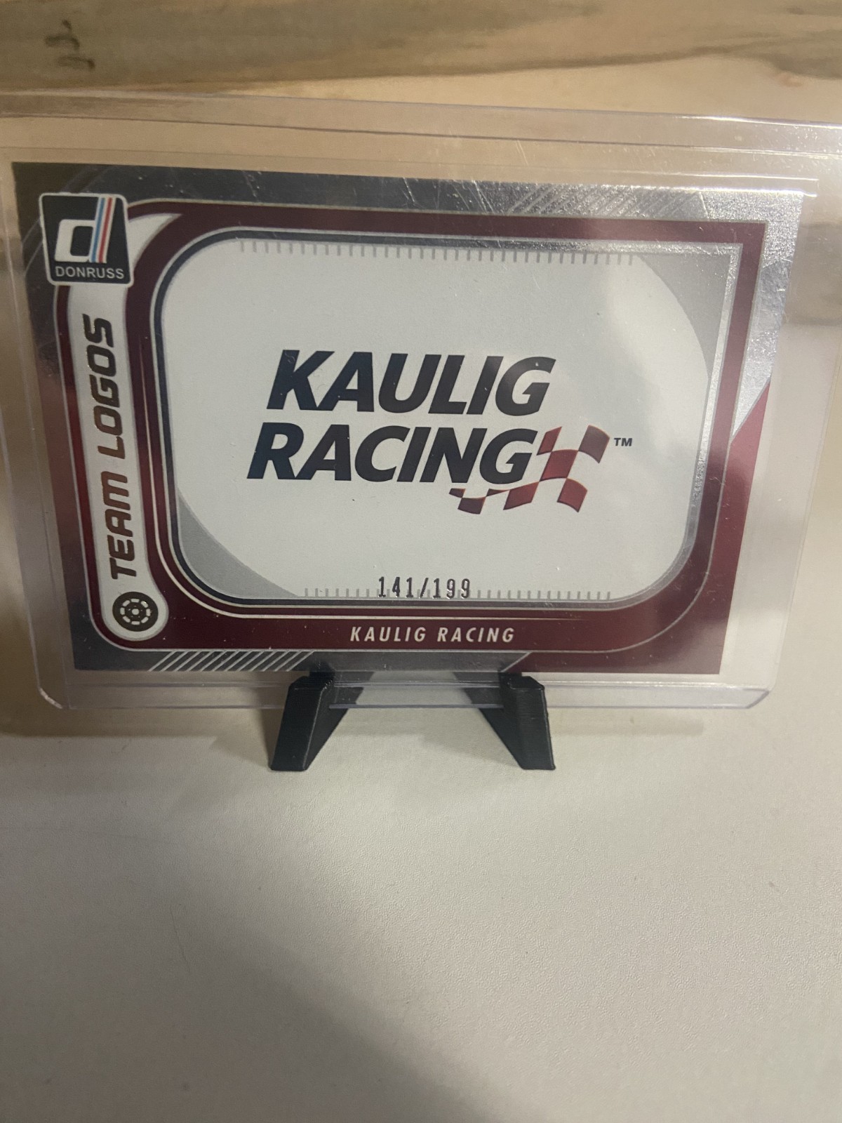 2026 Panini Donruss Kaulig Racing Team Logos #4 Diamond Plate /199