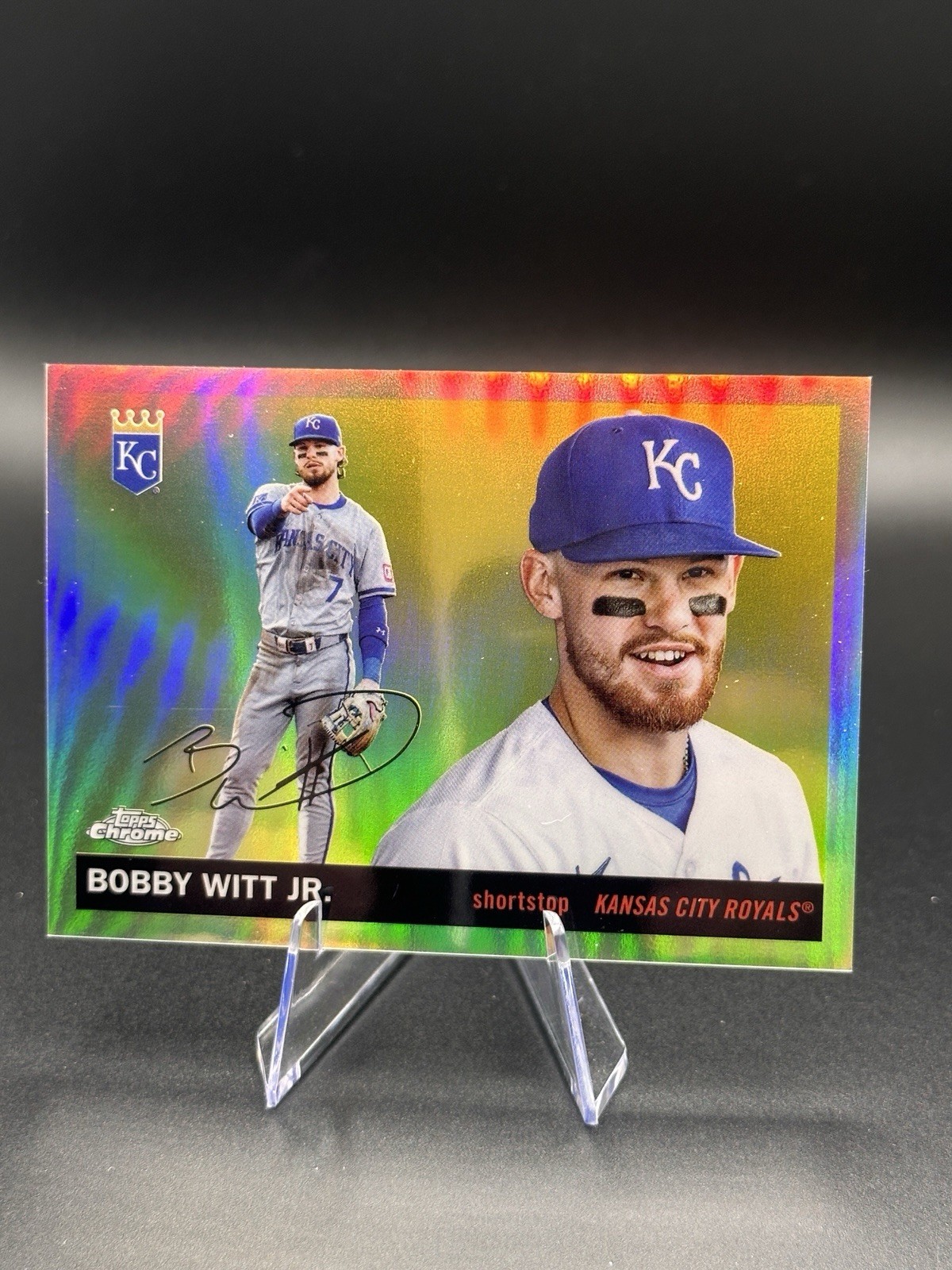 2025 Topps Platinum Anniversary – Bobby Witt Jr. #41 – SSP Image Variation