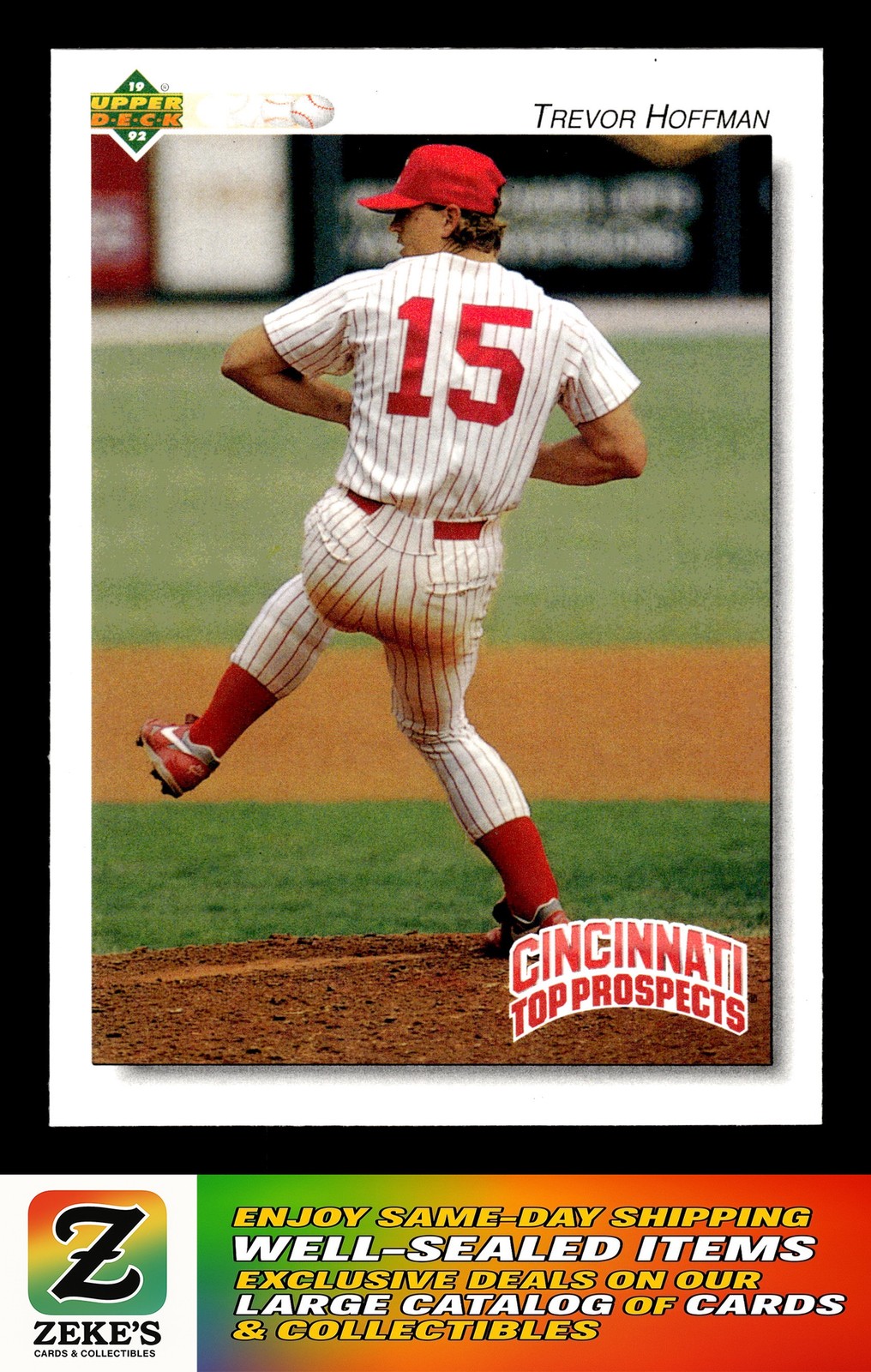 1992 Upper Deck Minor League #105 Trevor Hoffman HOF