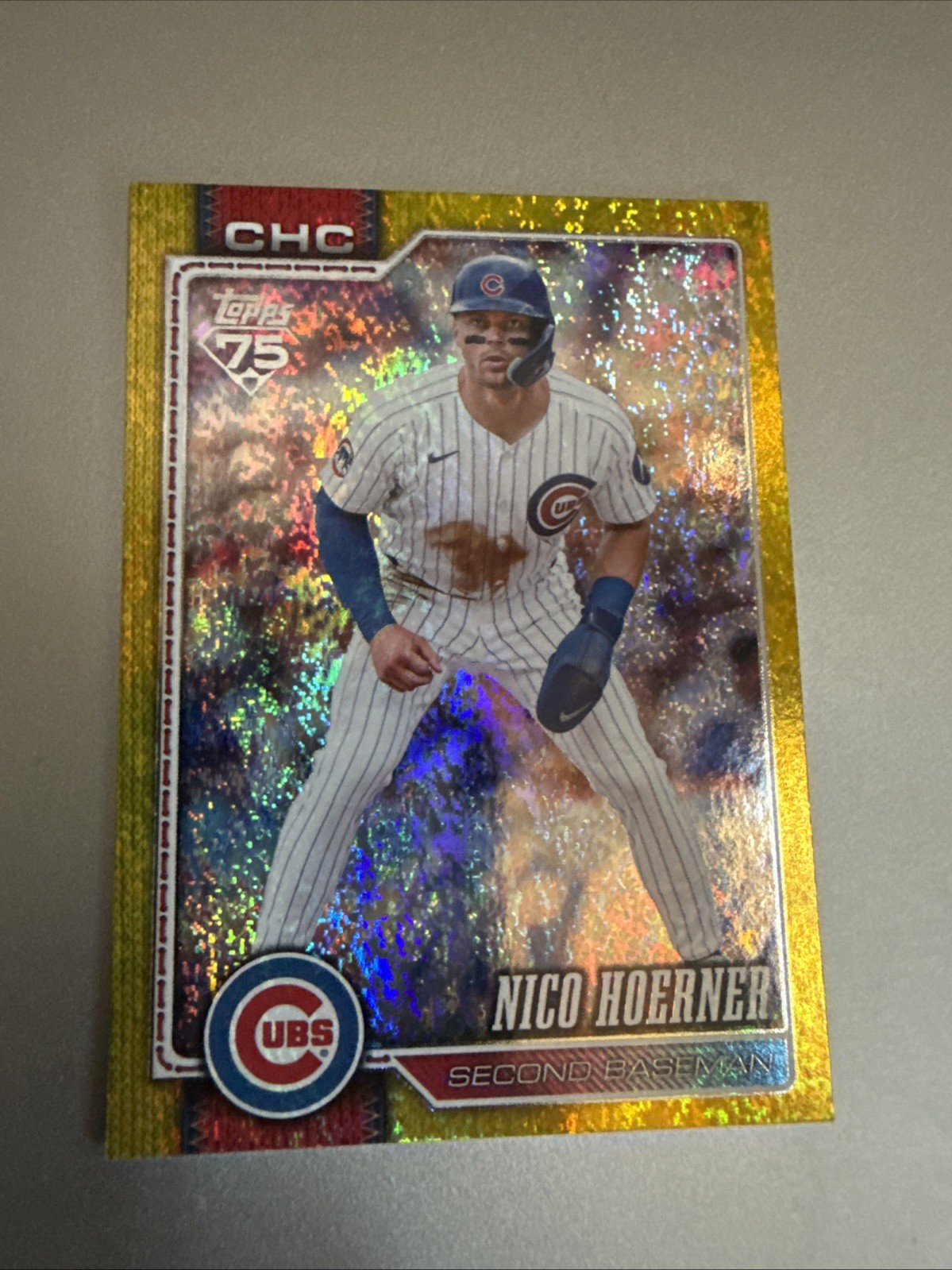 Topps 2026 Series One | Nico Hoerner | Gold /399 Chicago Cubs