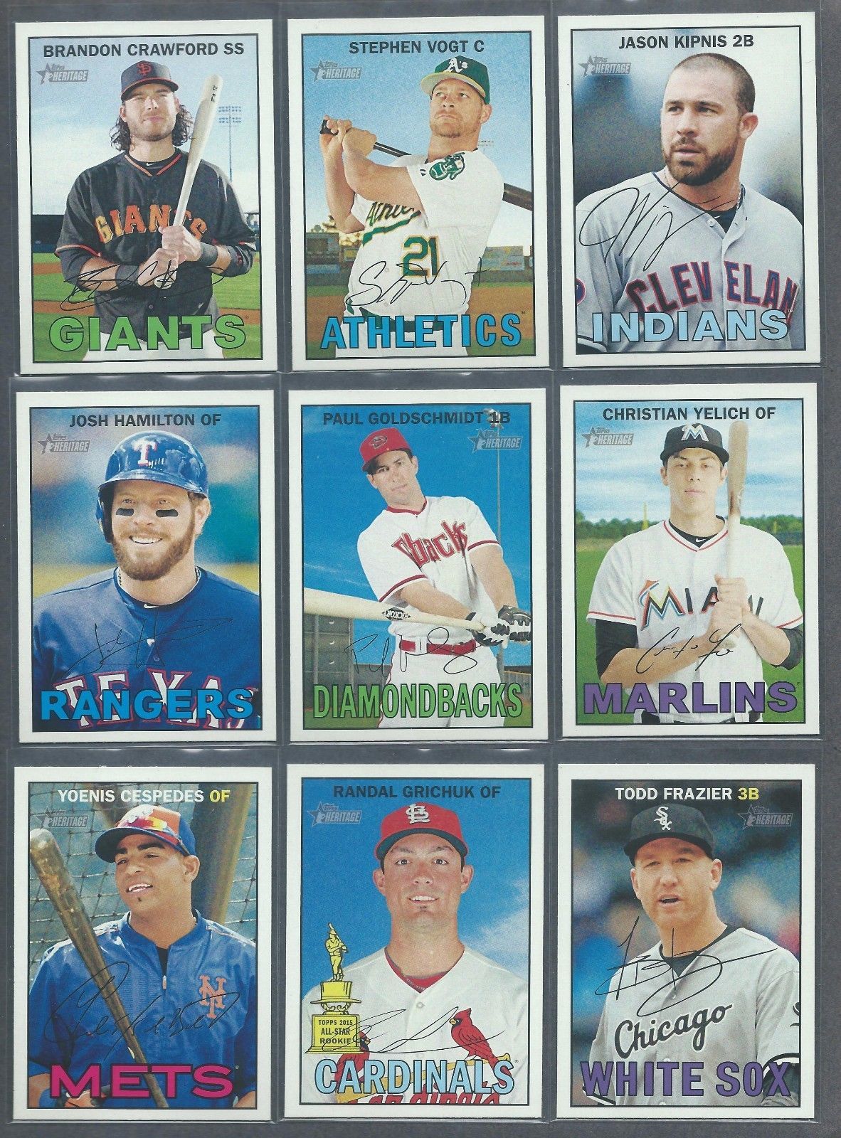 2016 Topps Heritage Short Prints SP (426-500, 701-725) You Pick Lot