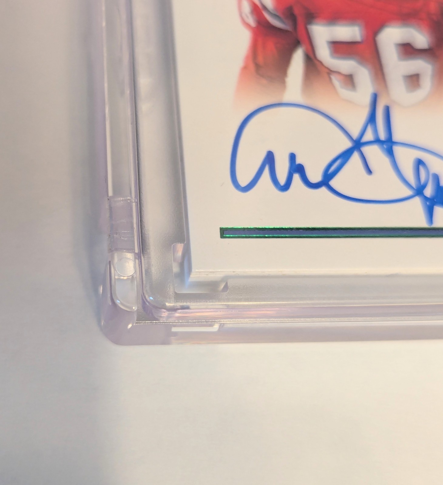 2023 Panini Flawless Andre Tippett Auto 5/5 NFL Shield Nike Swoosh #DPA-ATI