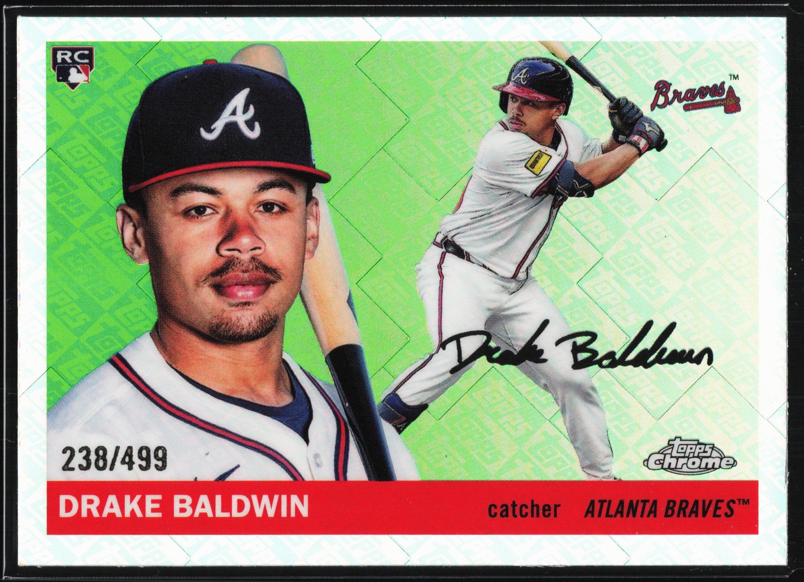 2025 Topps Chrome Platinum Drake Baldwin #265 Topps Refractor #/499 RC