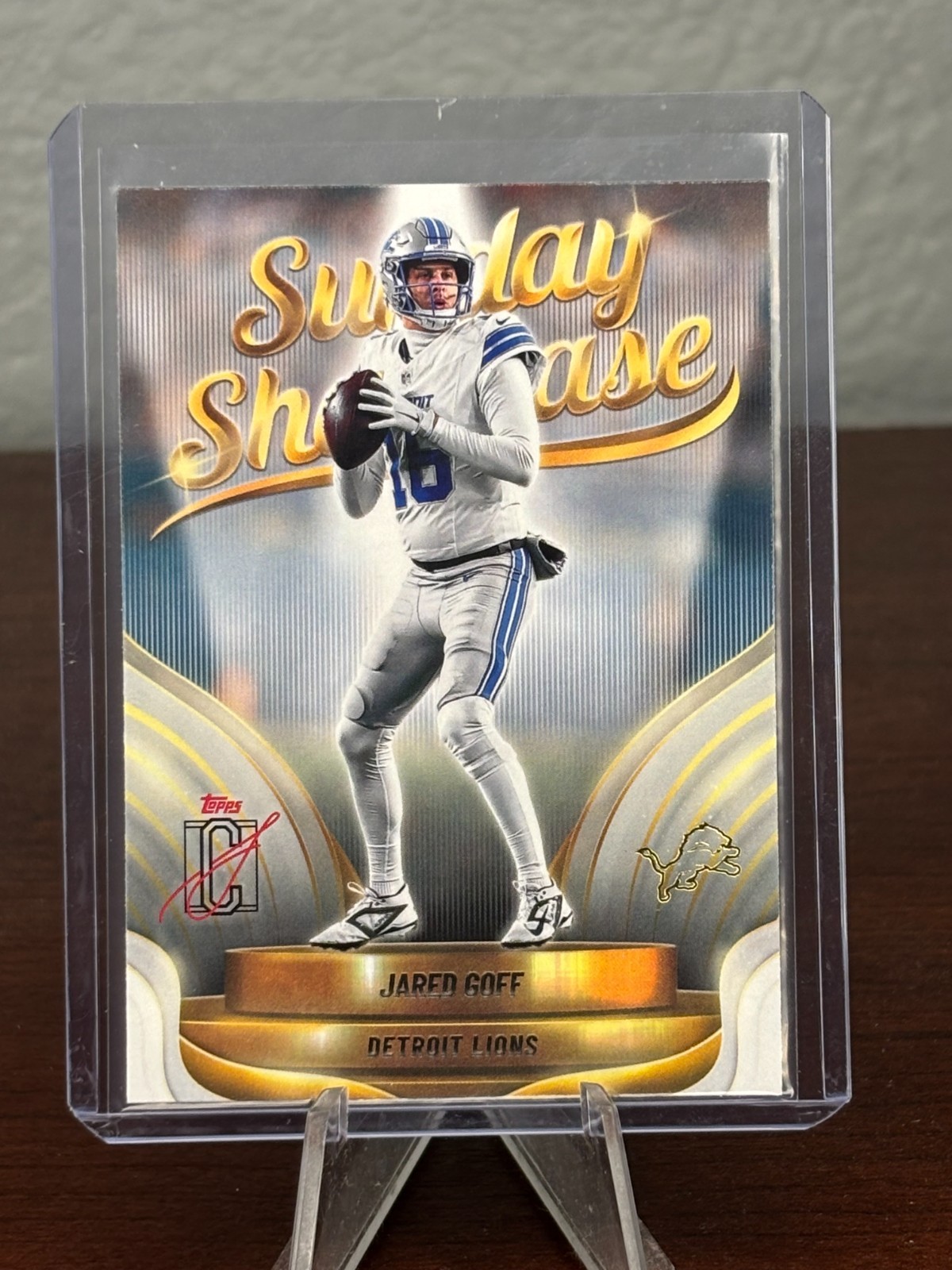 2025 Topps Signature Class Sunday Showcase #SS-22 JARED GOFF DETROIT LIONS *