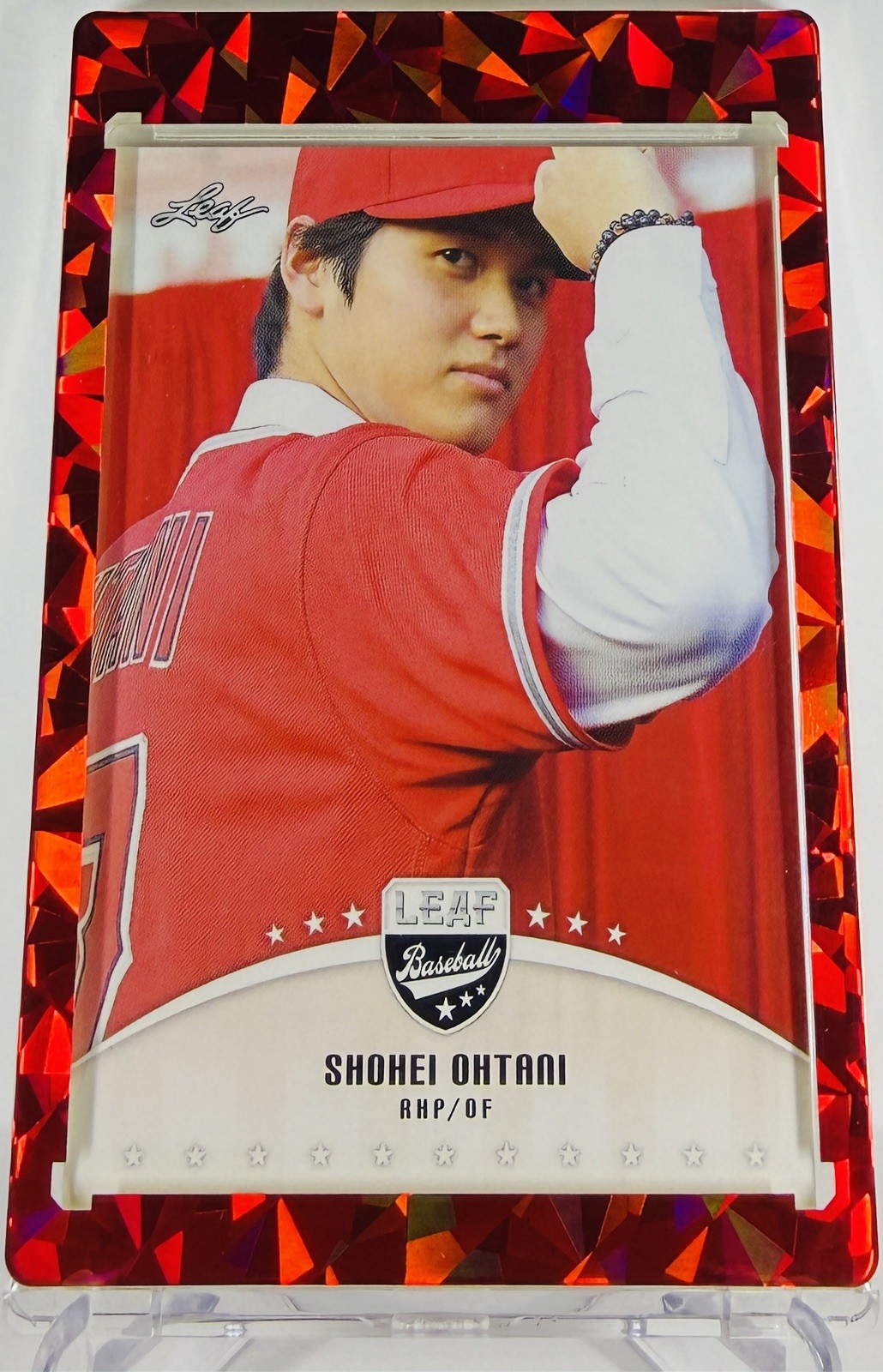 Shohei Ohtani RC ROOKIE ULTRA RARE RED INVESTMENT CARD ANGELS DODGERS MVP MINT