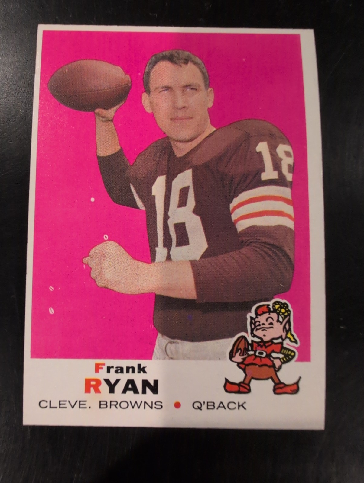1969 Topps – Frank Ryan #140 Browns