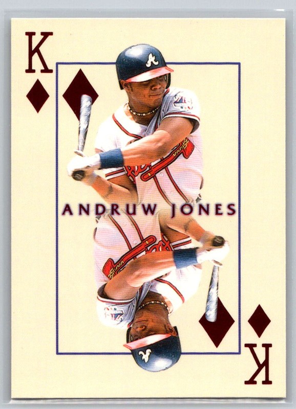 2000 Pacific Invincible Kings of the Diamond #3 Andruw Jones