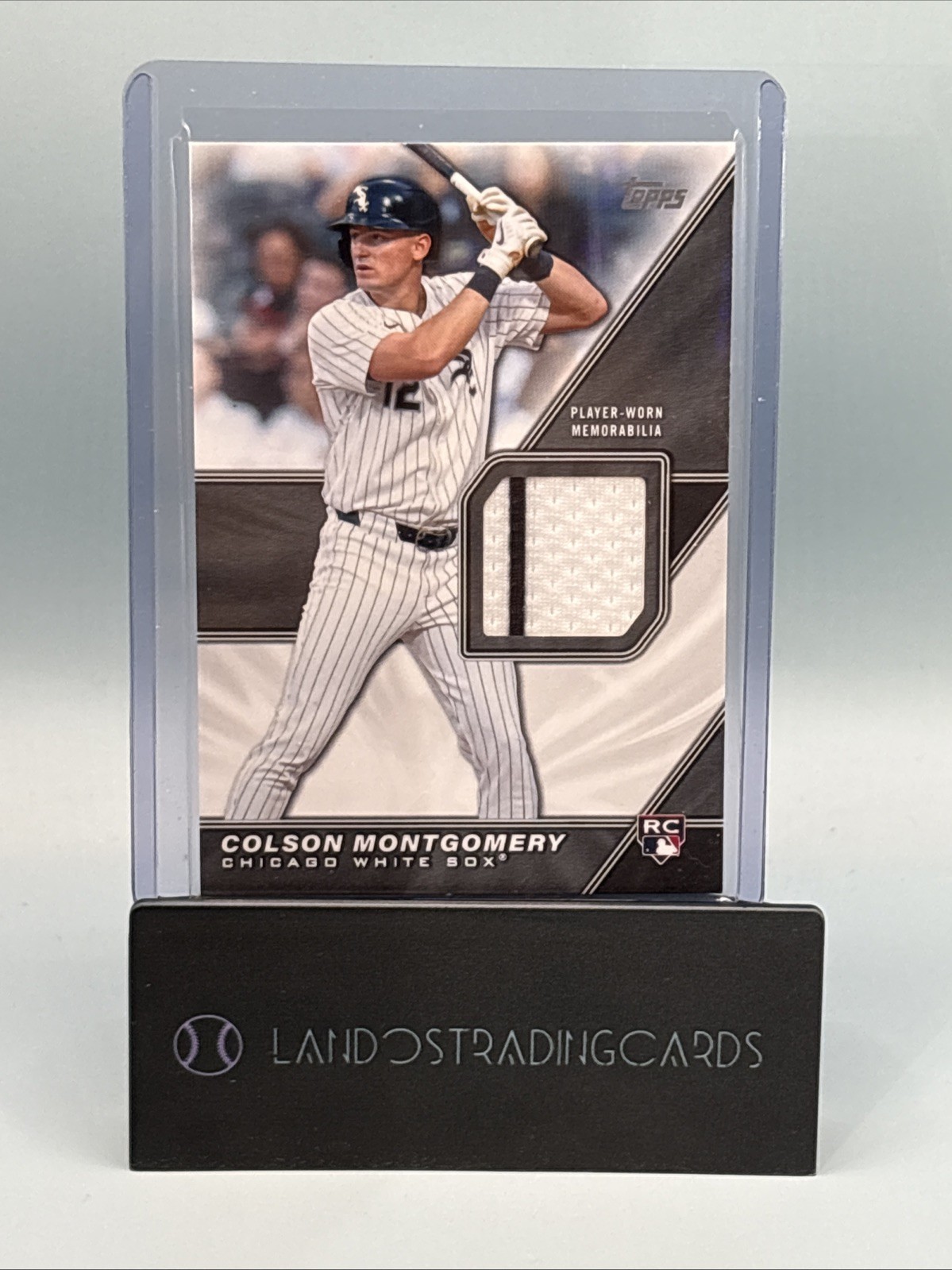 2026 Topps Relic Patch Player-Used Colson Montgomery #MLM-CMO RC Rookie