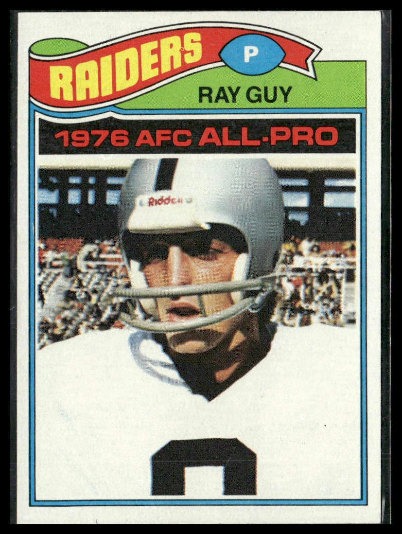 1977 Topps #320 Ray Guy