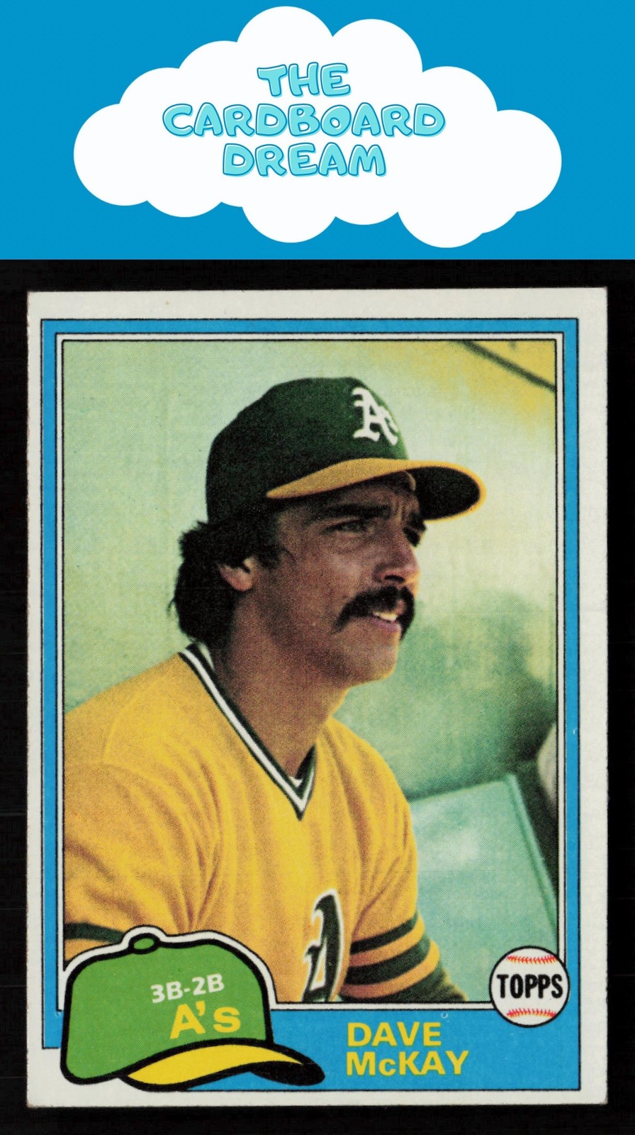 Dave McKay 1981 Topps #461 Oakland Athletics Baseball Card