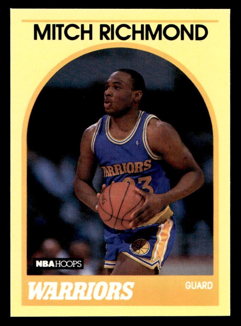CZA947 – 1989-90 NBA Properties Mitch Richmond #31 – Yellow Superstars