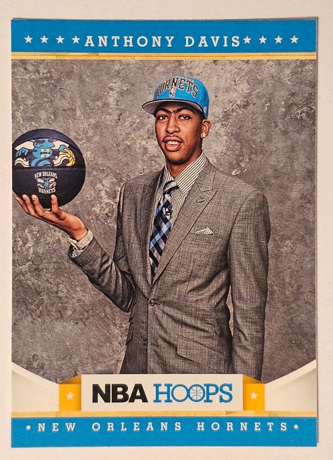 2012-13 NBA HOOPS Anthony Davis #275 (RC) New Orleans Hornets Rookie Card