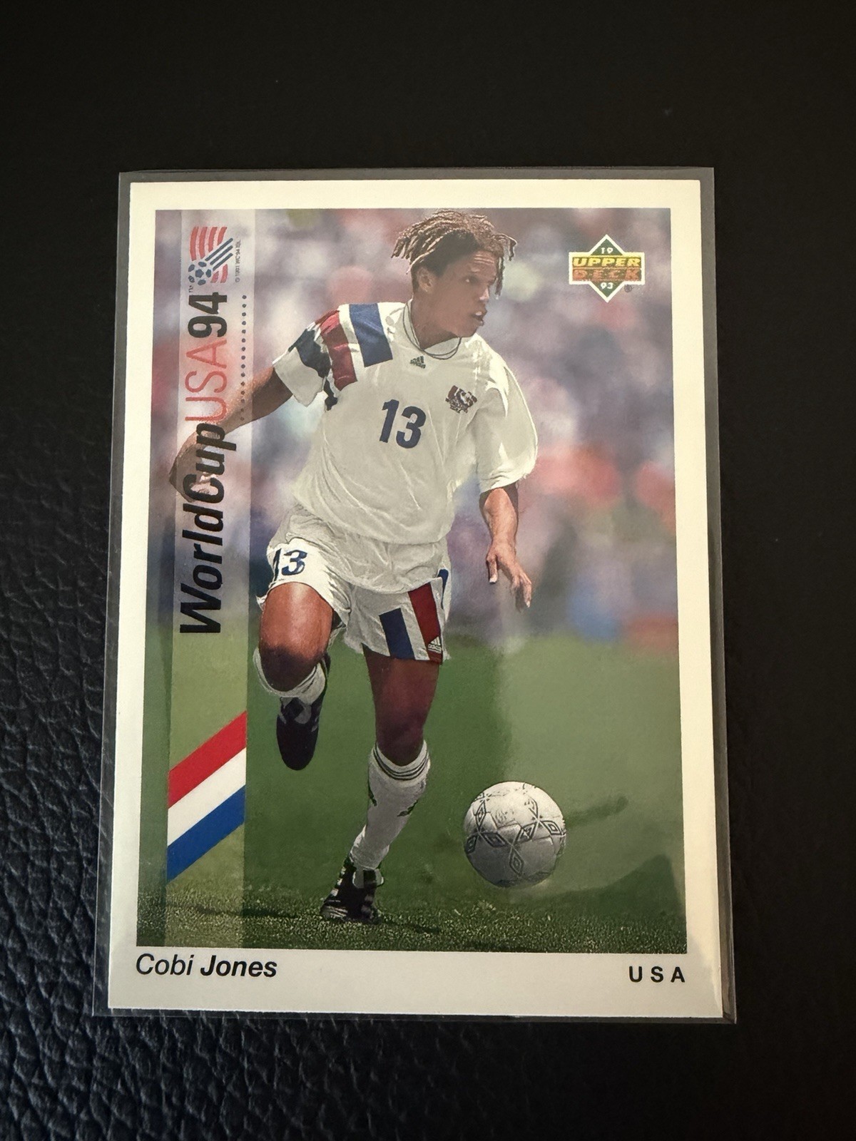 Cobi Jones 1993 Upper Deck World Cup USA 94 Soccer Card Team USA USMNT