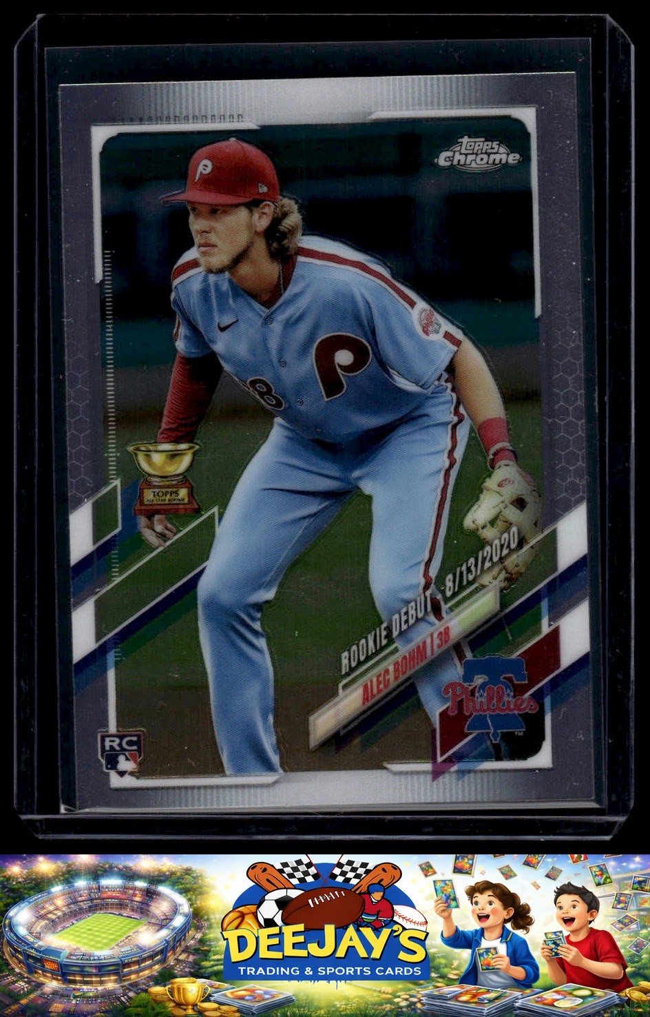 2021 Topps Chrome Update #USC17 Alec Bohm Philadelphia Phillies