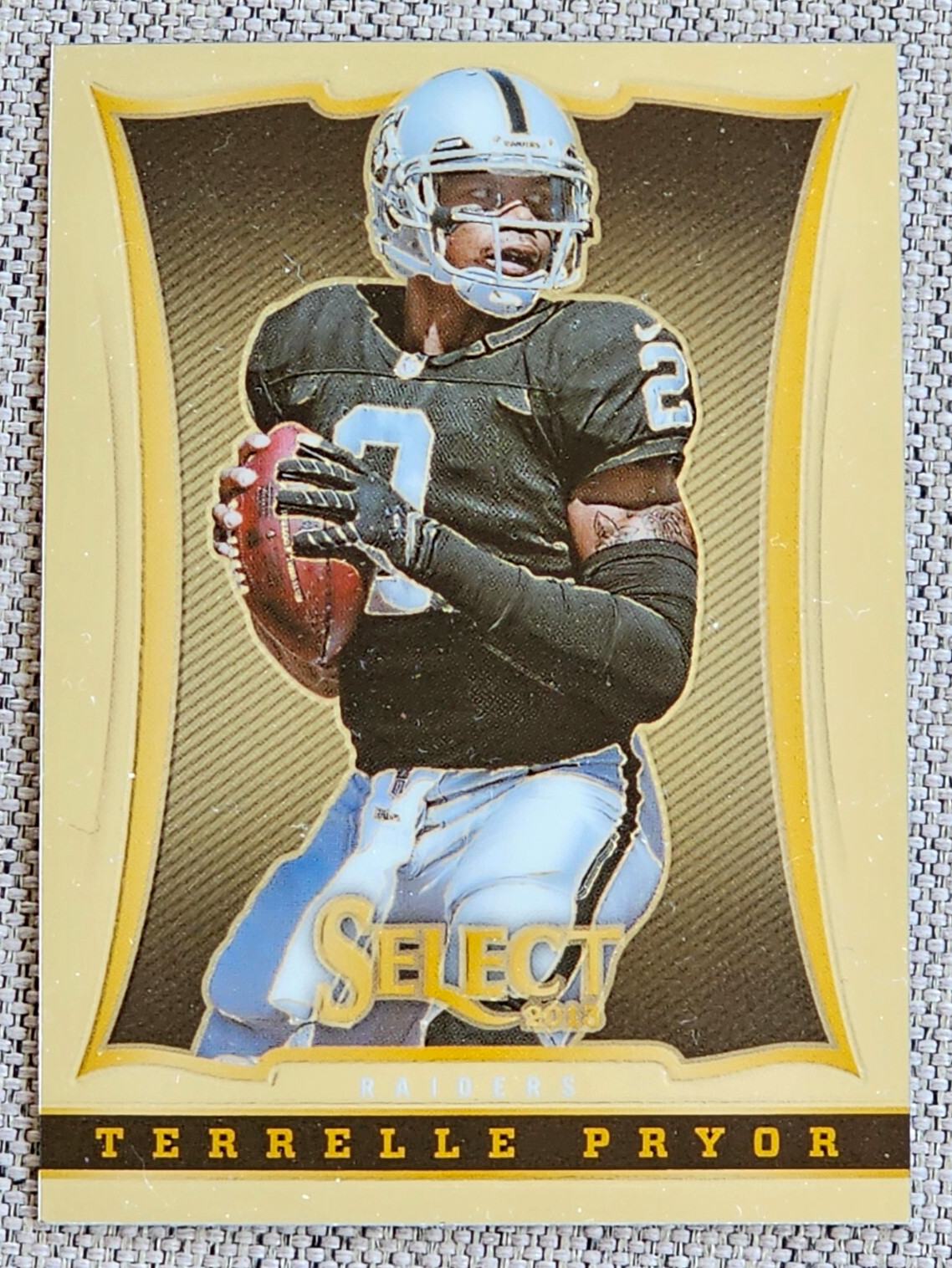 TERRELLE PRYOR 2013 SELECT FOOTBALL CARD #45 OAKLAND RAIDERS OHIO STATE BUCKEYES