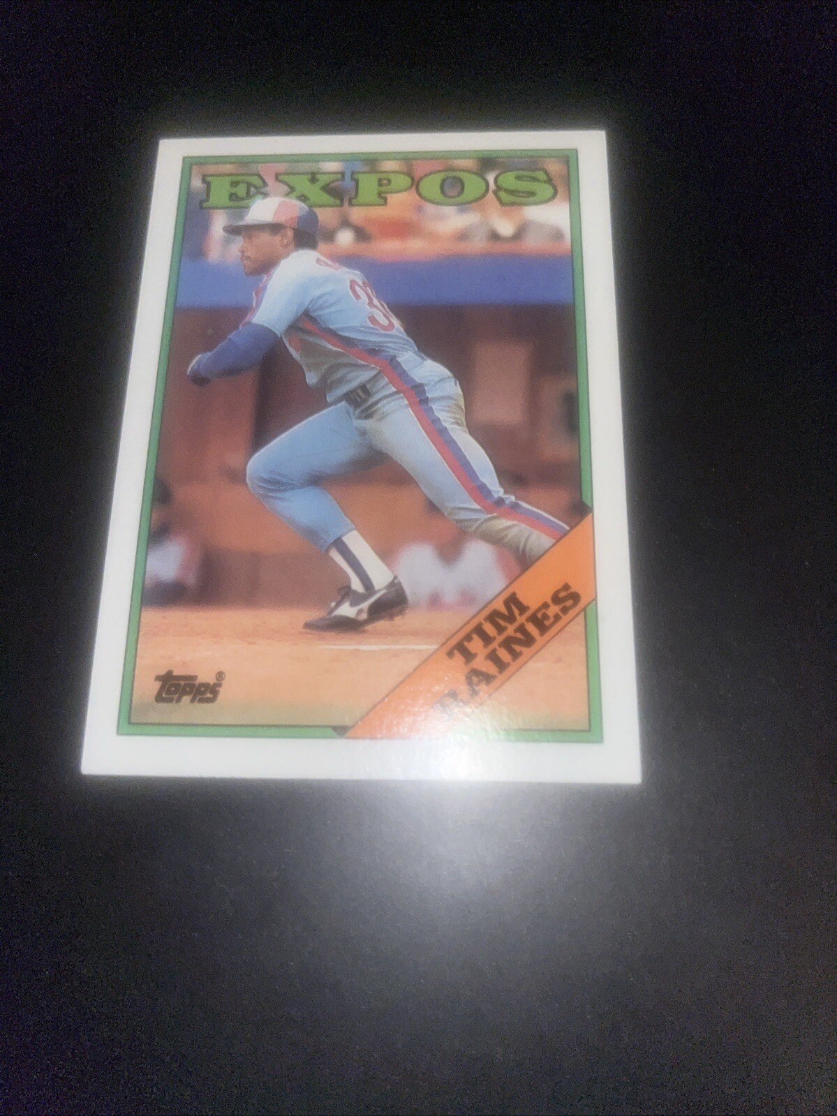 Tim Raines 1988 Topps #720 Montreal Expos
