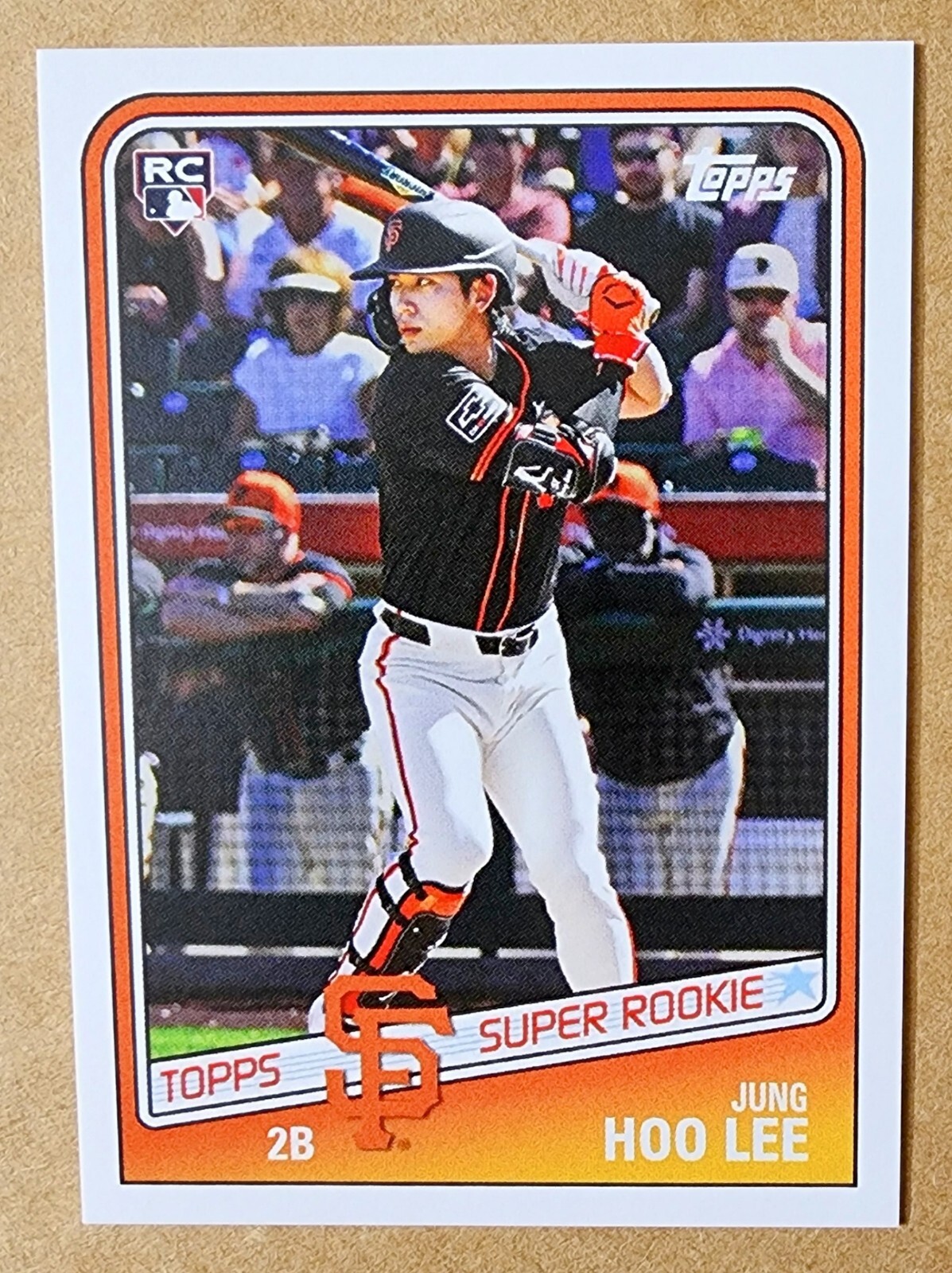 2024 Topps TBT Jung Hoo Lee Super Rookie #105 Giants Throwback Thursday RC
