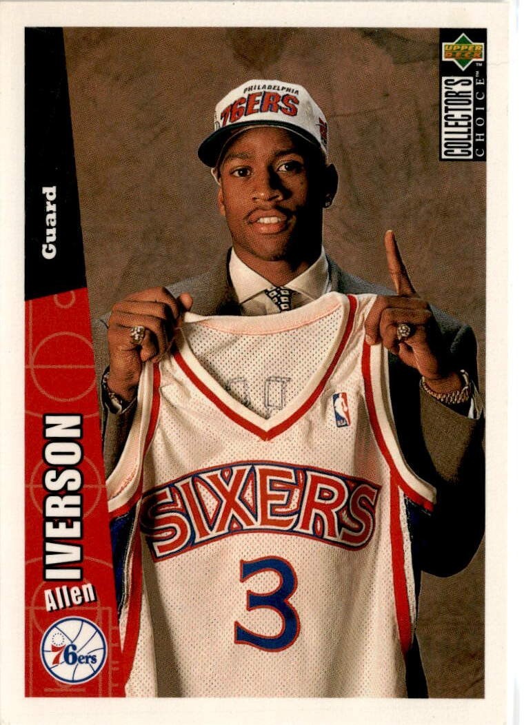 1996-97 Upper Deck Collector’s Choice – Allen Iverson #301 (RC)